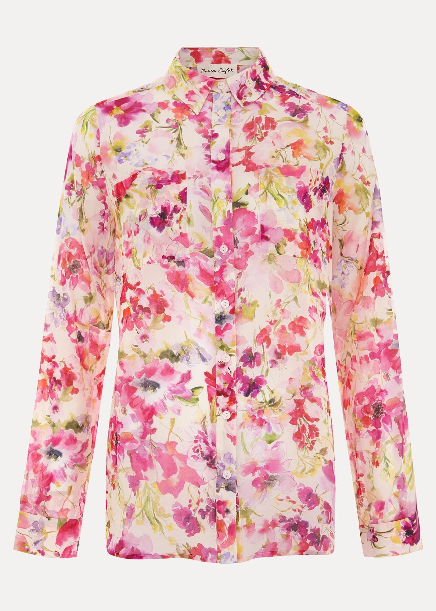 Maddelena Floral Print Shirt