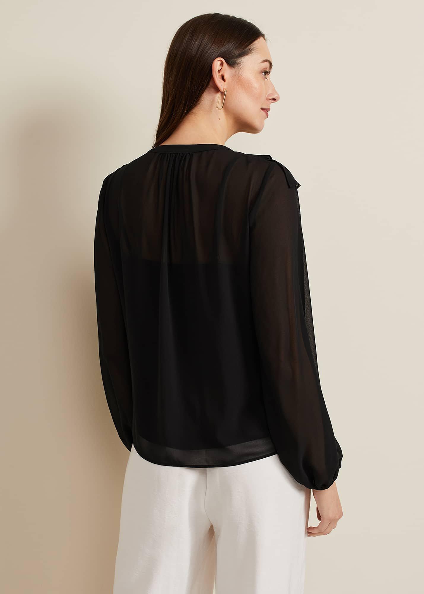 Ivana Ruffle Blouse