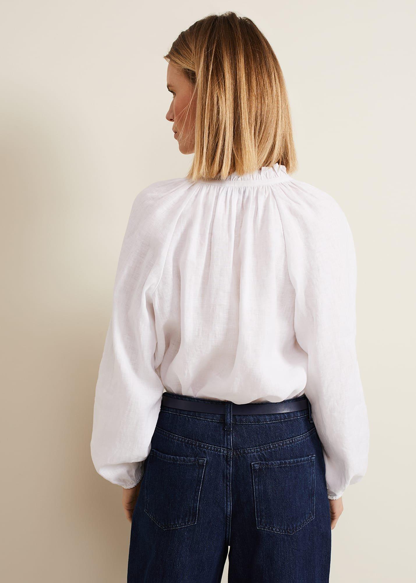 Nova Linen Blouse