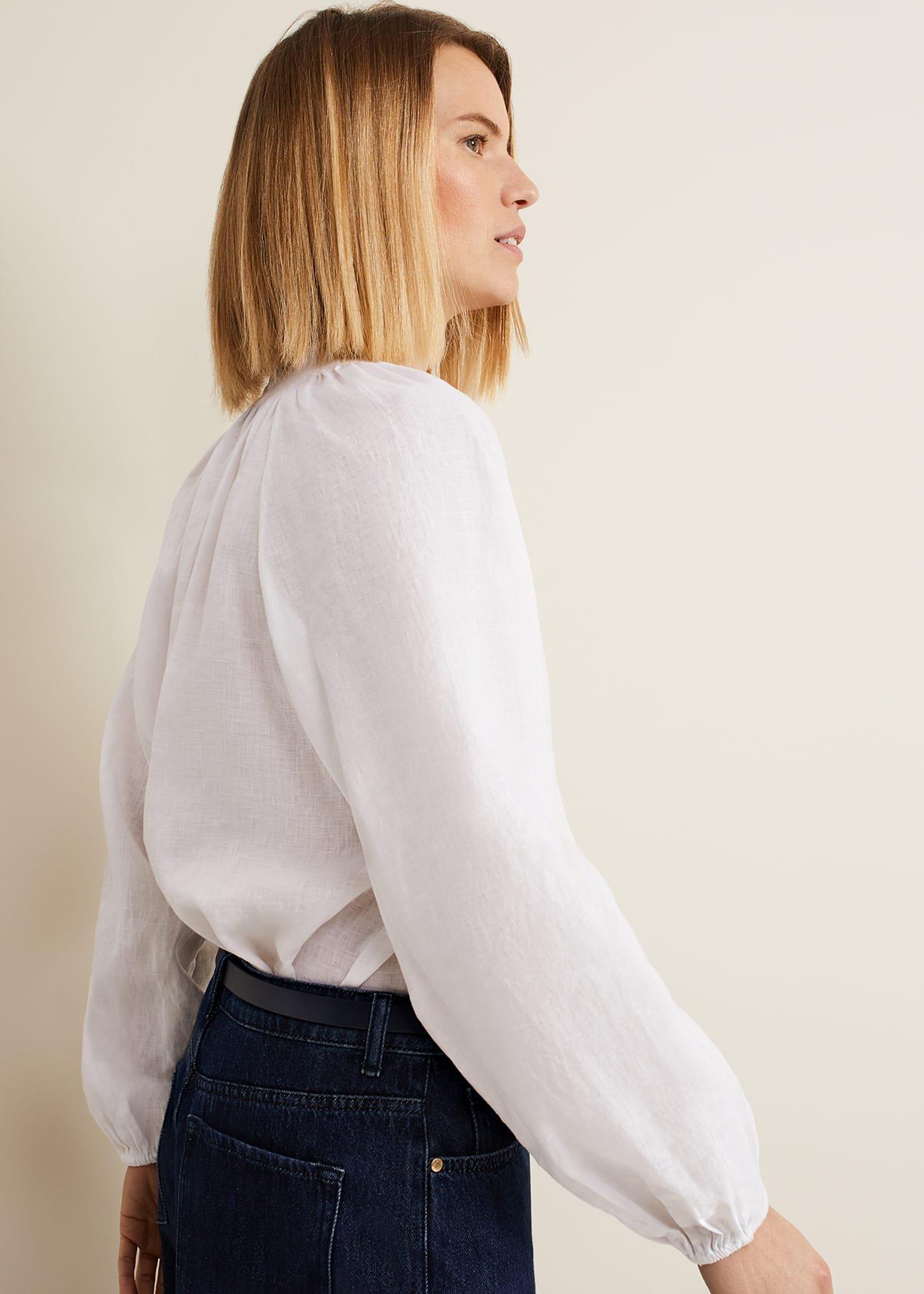 Nova Linen Blouse