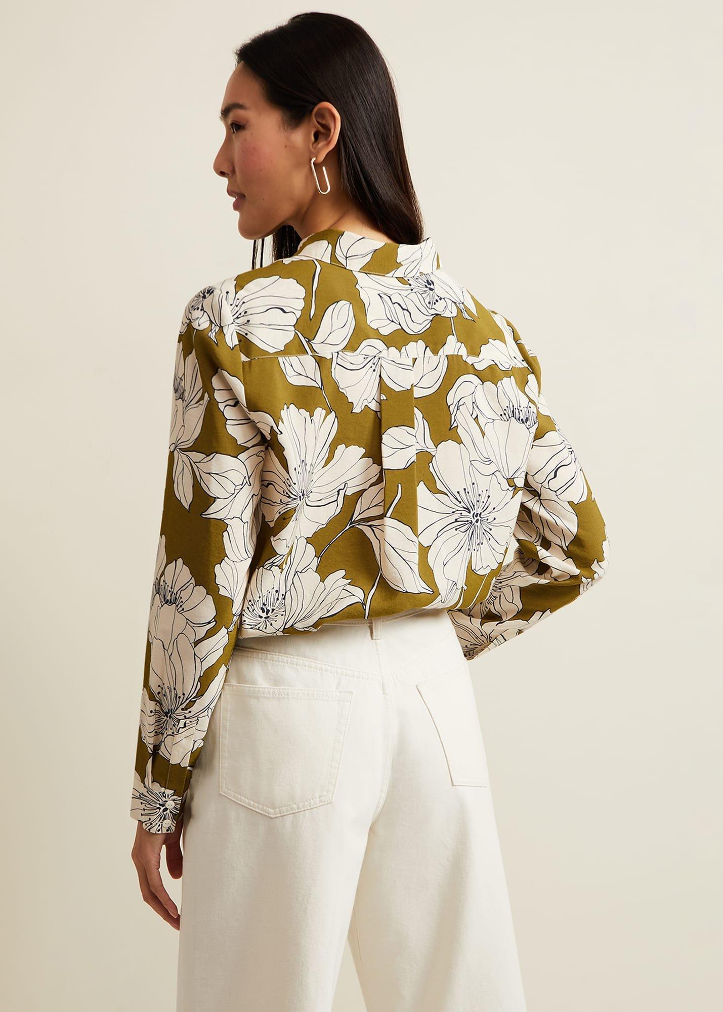 Lena Linear Floral Shirt