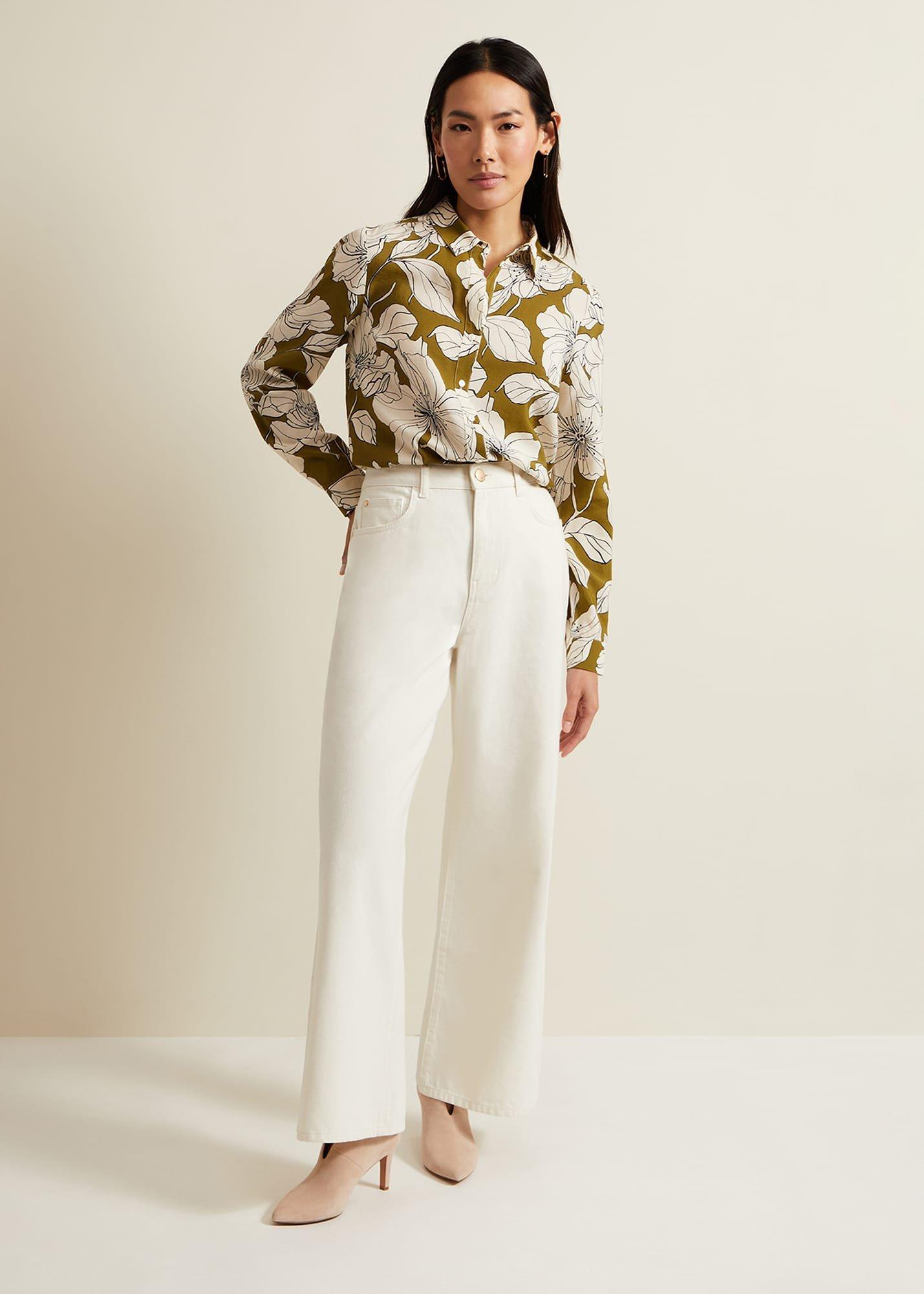 Lena Linear Floral Shirt
