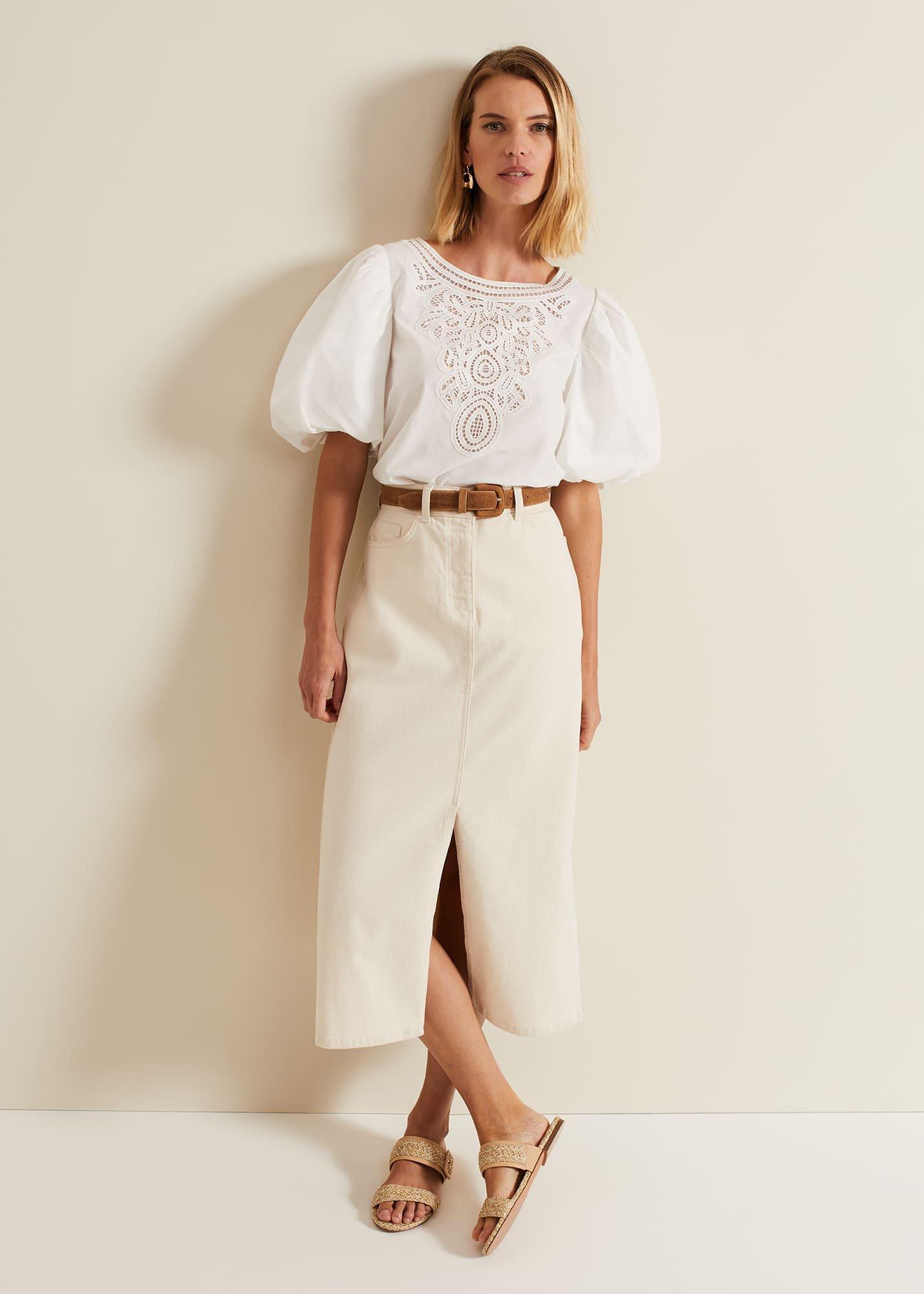 Lillianna Lace Front Blouse