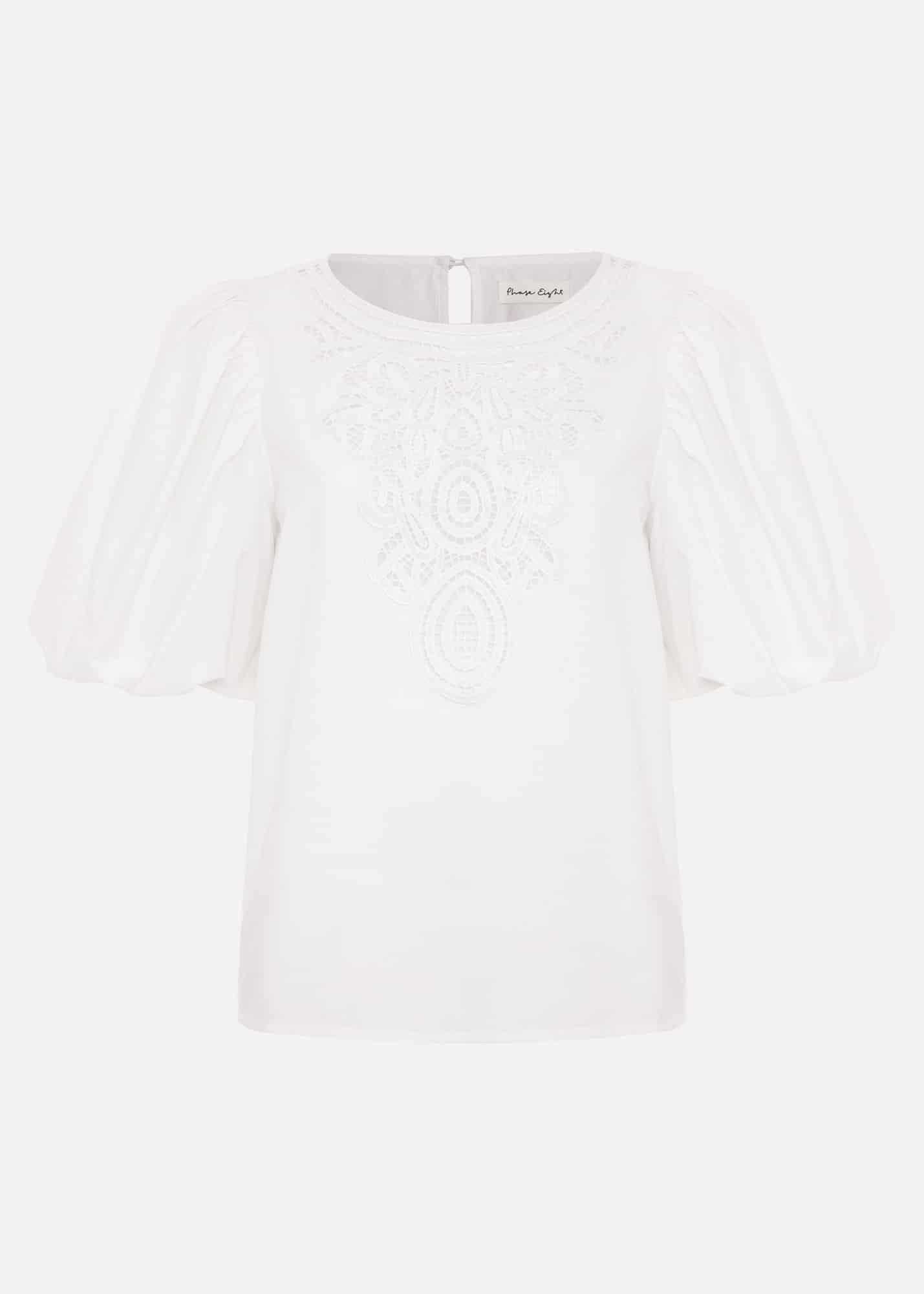 Lillianna Lace Front Blouse