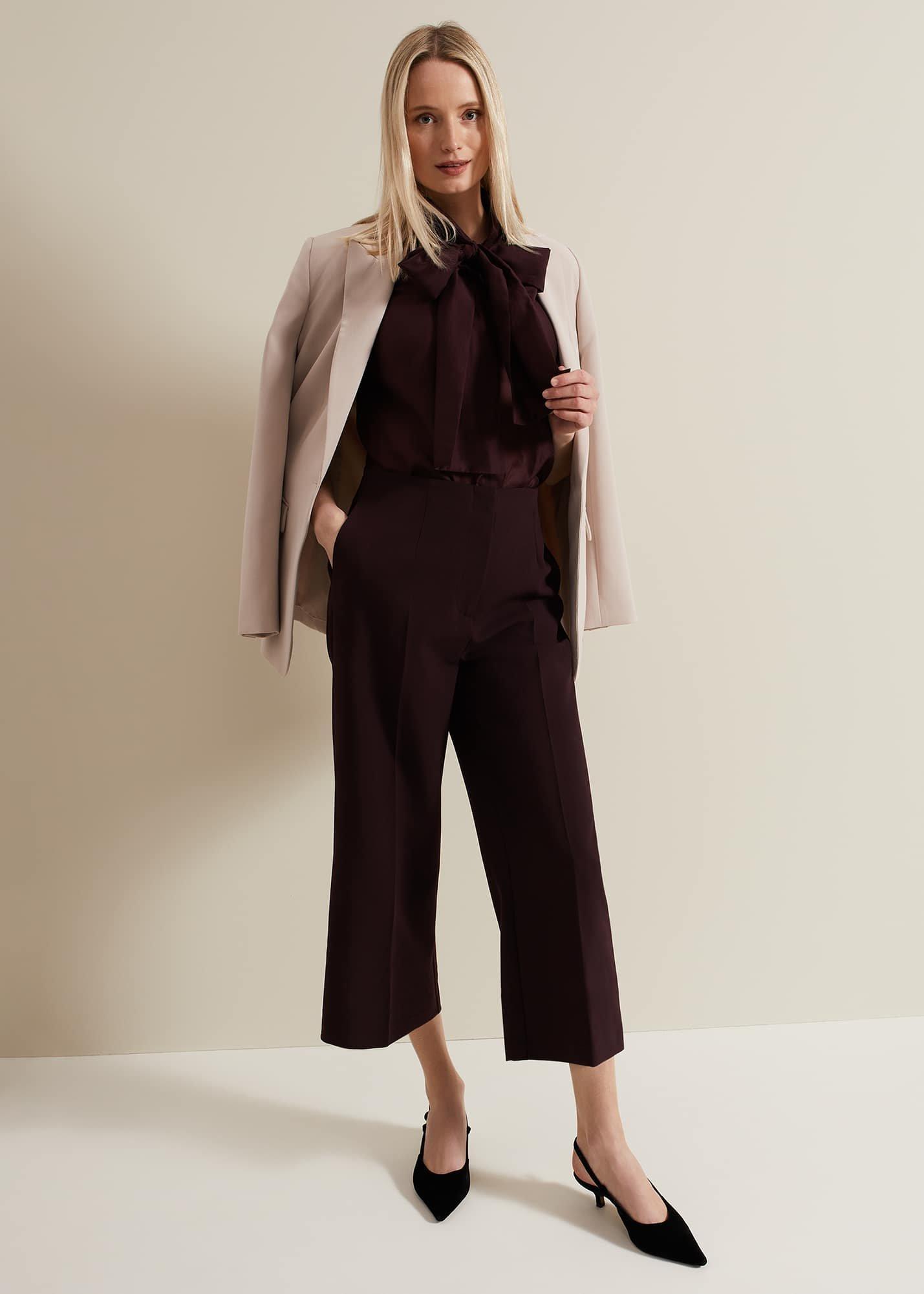 Saylor Sleeveless Pussybow Blouse