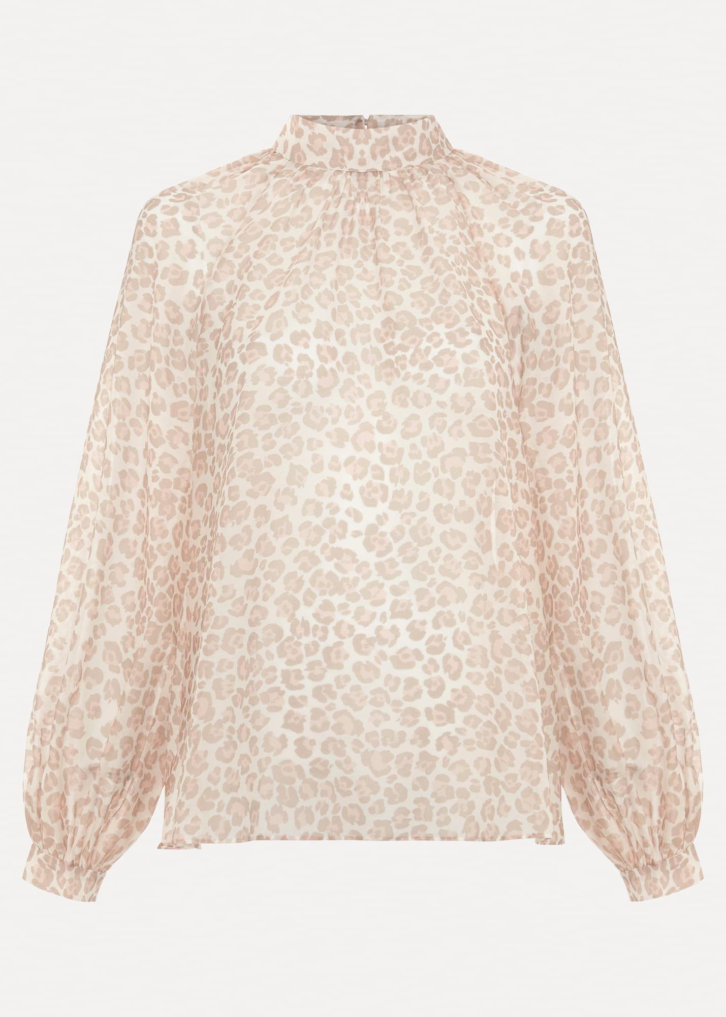 Aila Animal Print Blouse
