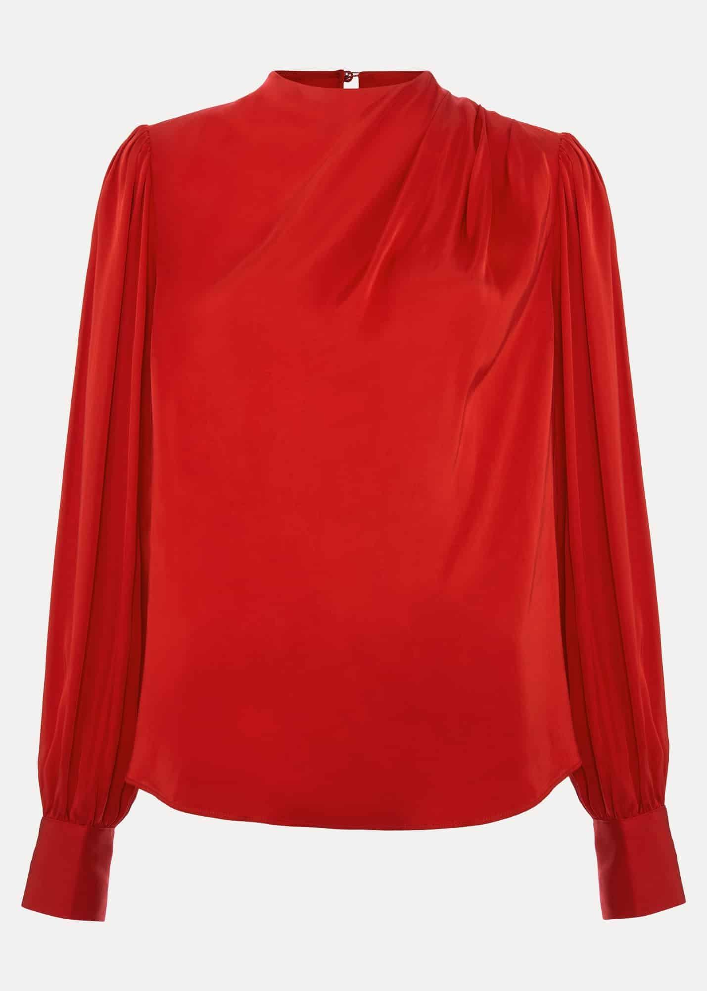 Danica Satin Drape Top
