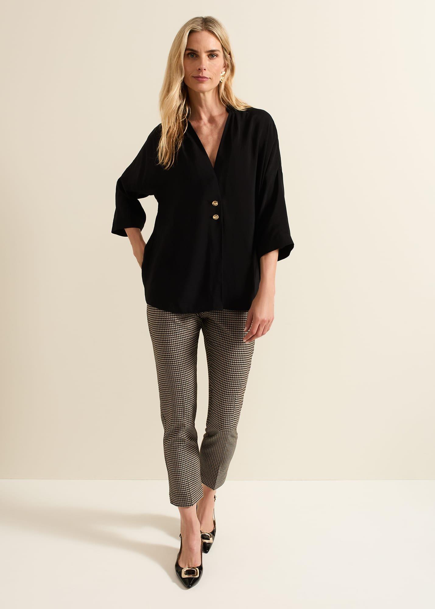 Cynthia Button Detail Shirt