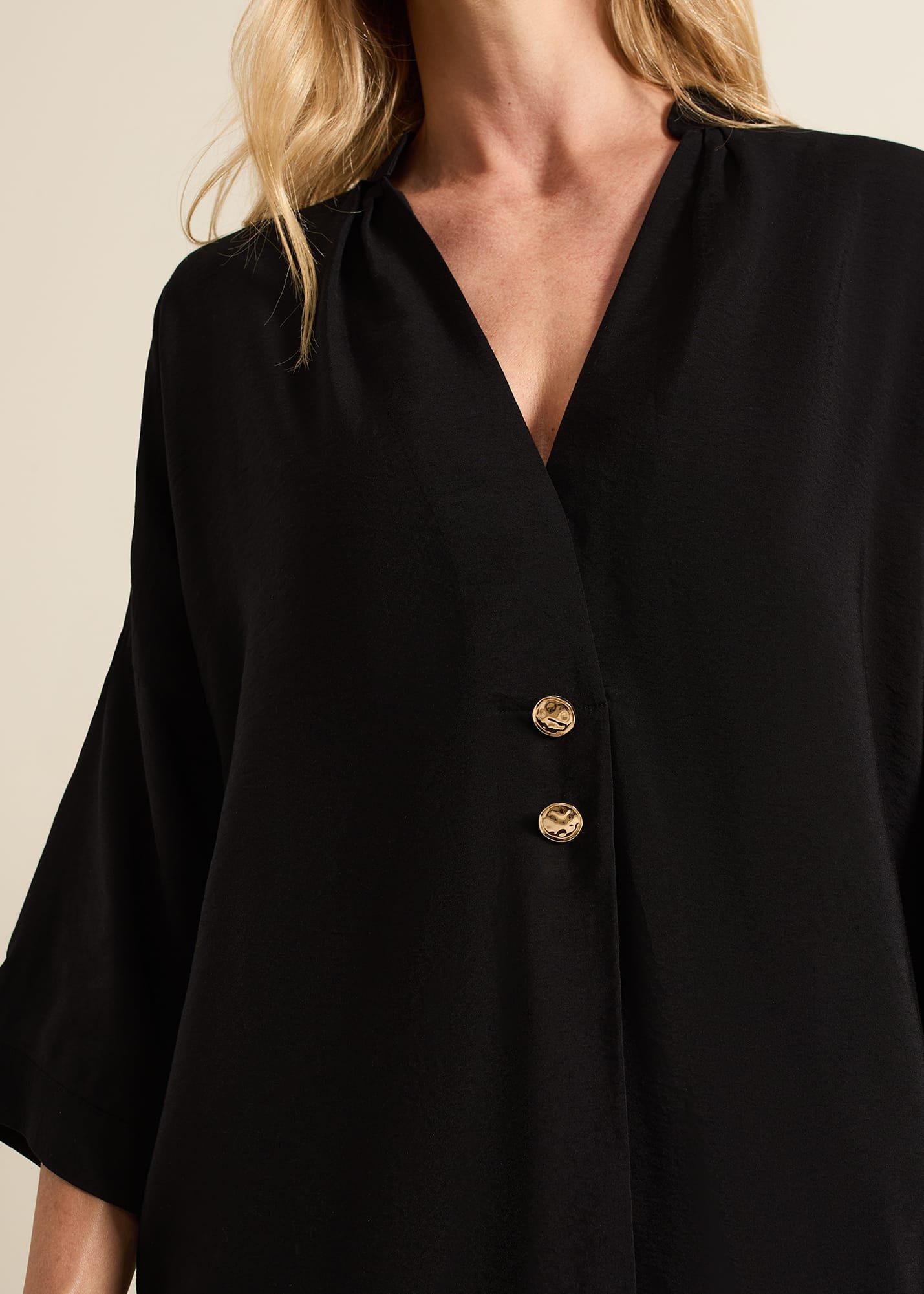 Cynthia Button Detail Shirt