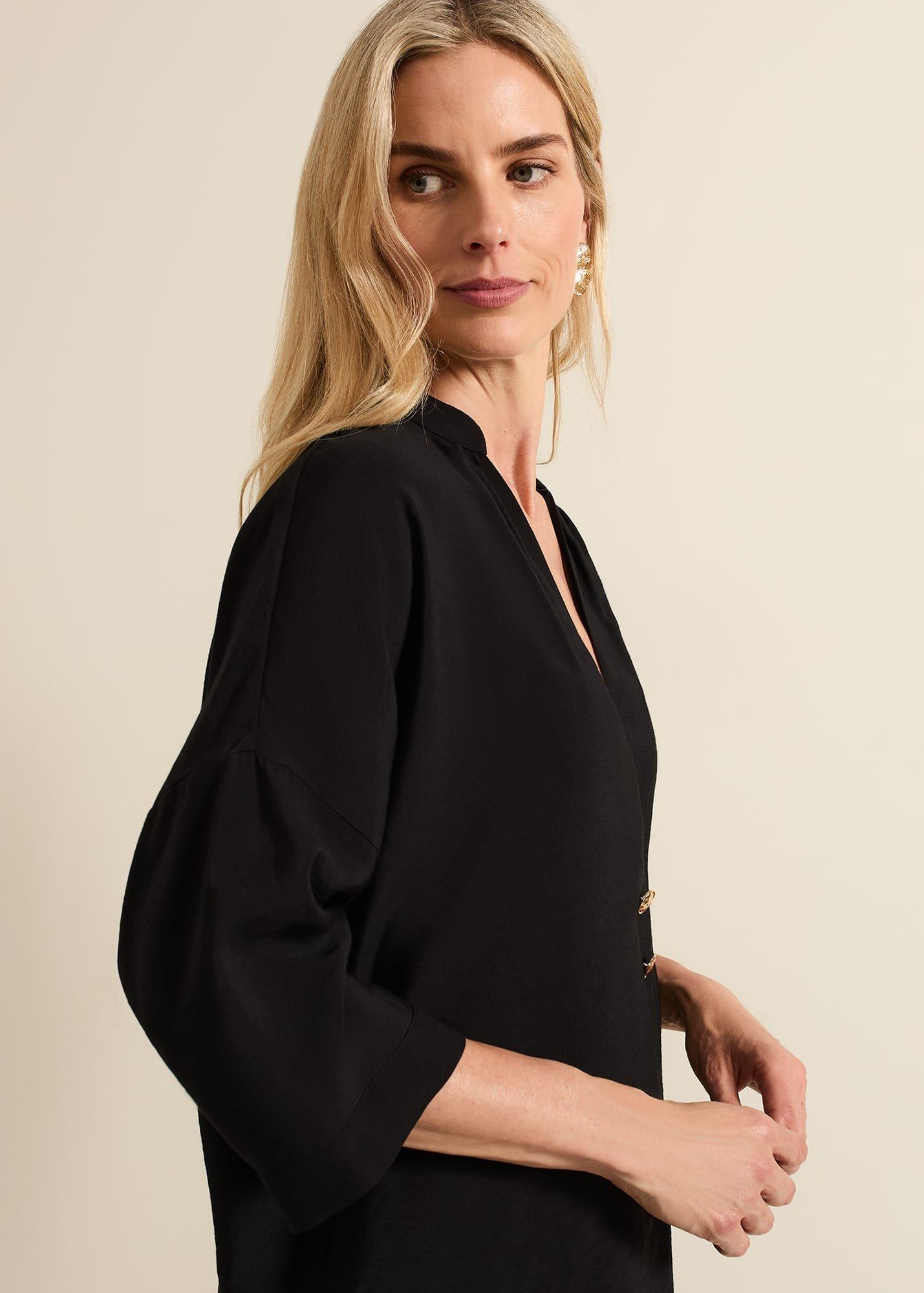 Cynthia Button Detail Shirt