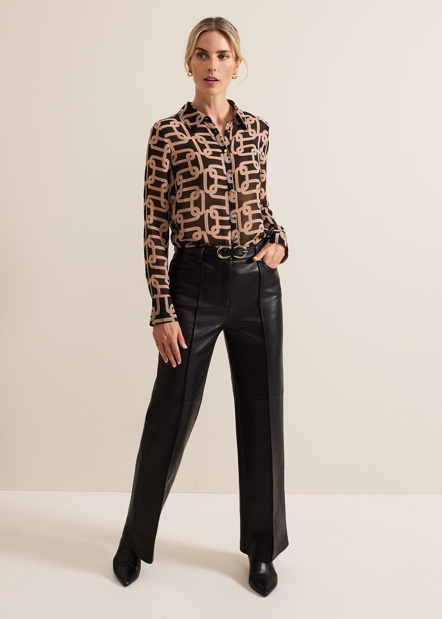 Cora Chain Print Shirt