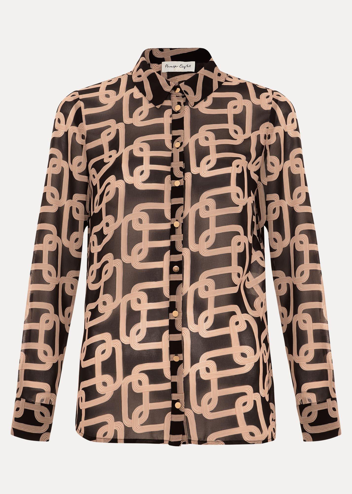 Cora Chain Print Shirt