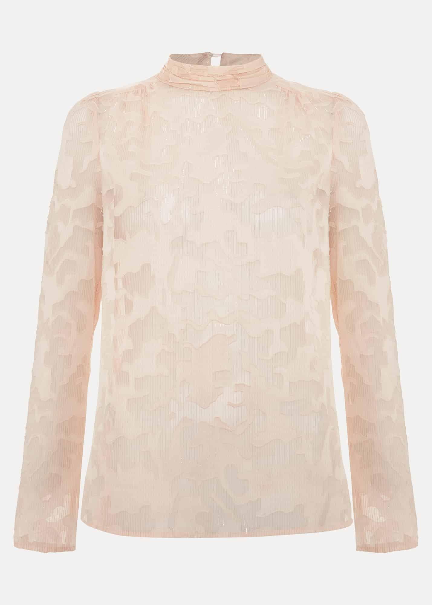 Jacey Metallic Blouse