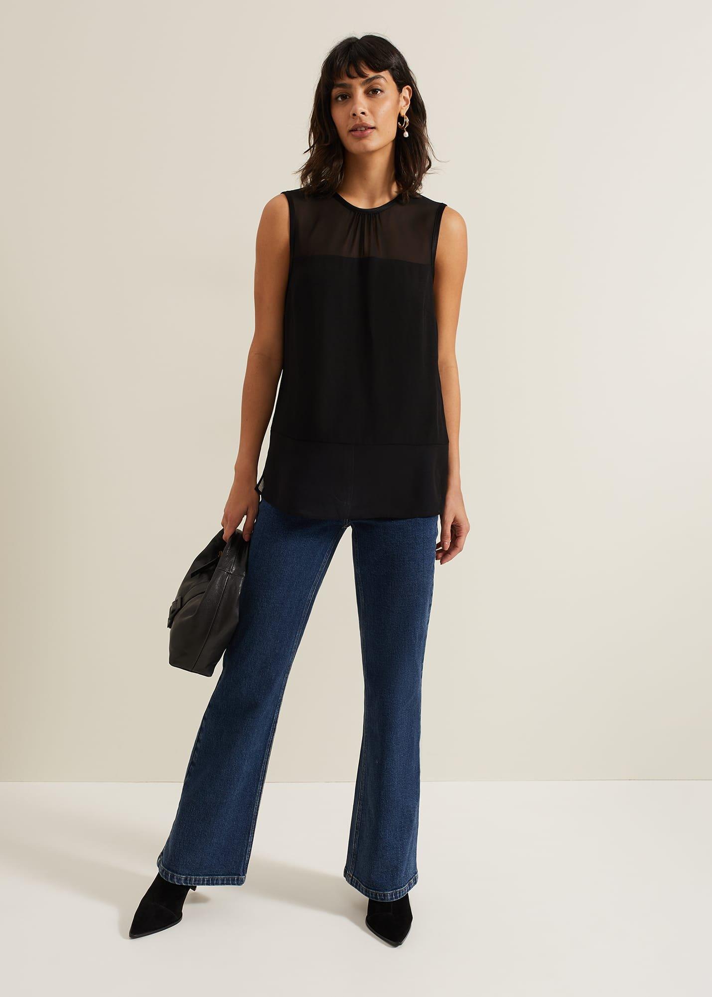 Marissa Mixed Media Top