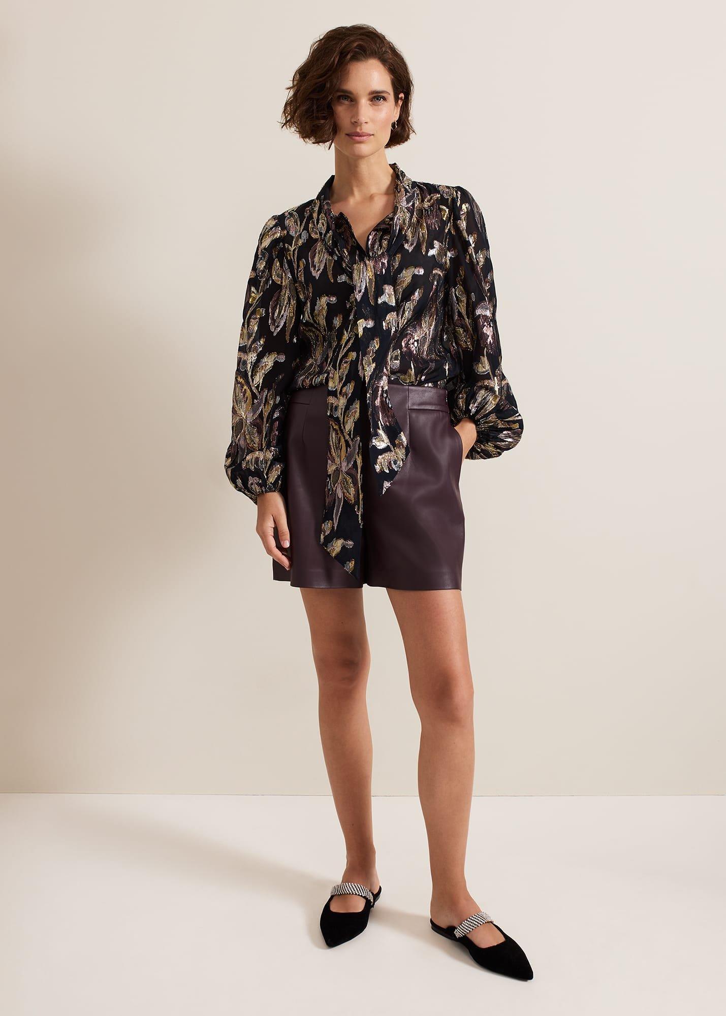 Tessa Floral Filcoupe Blouse