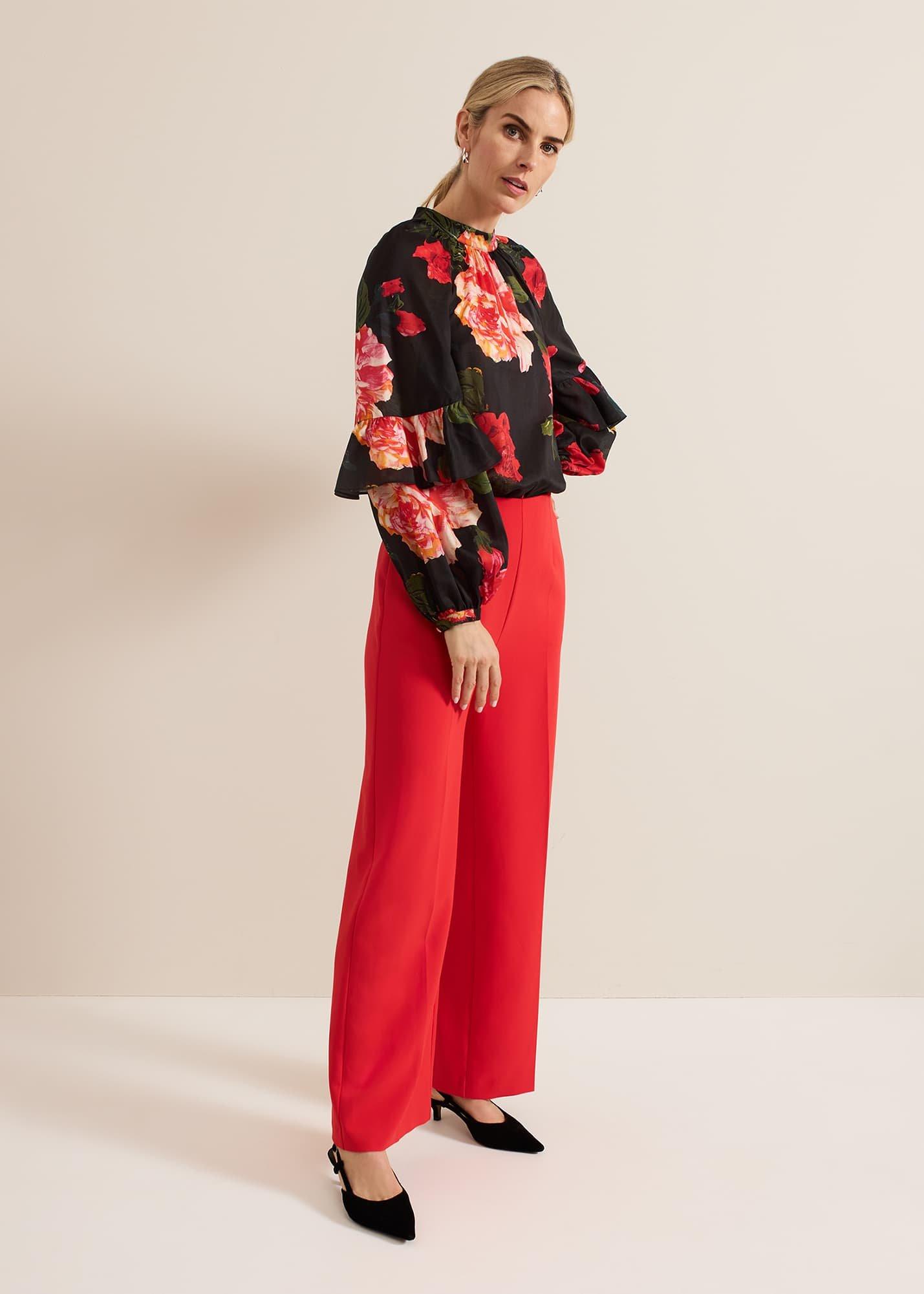 Celina Rose Print Blouse