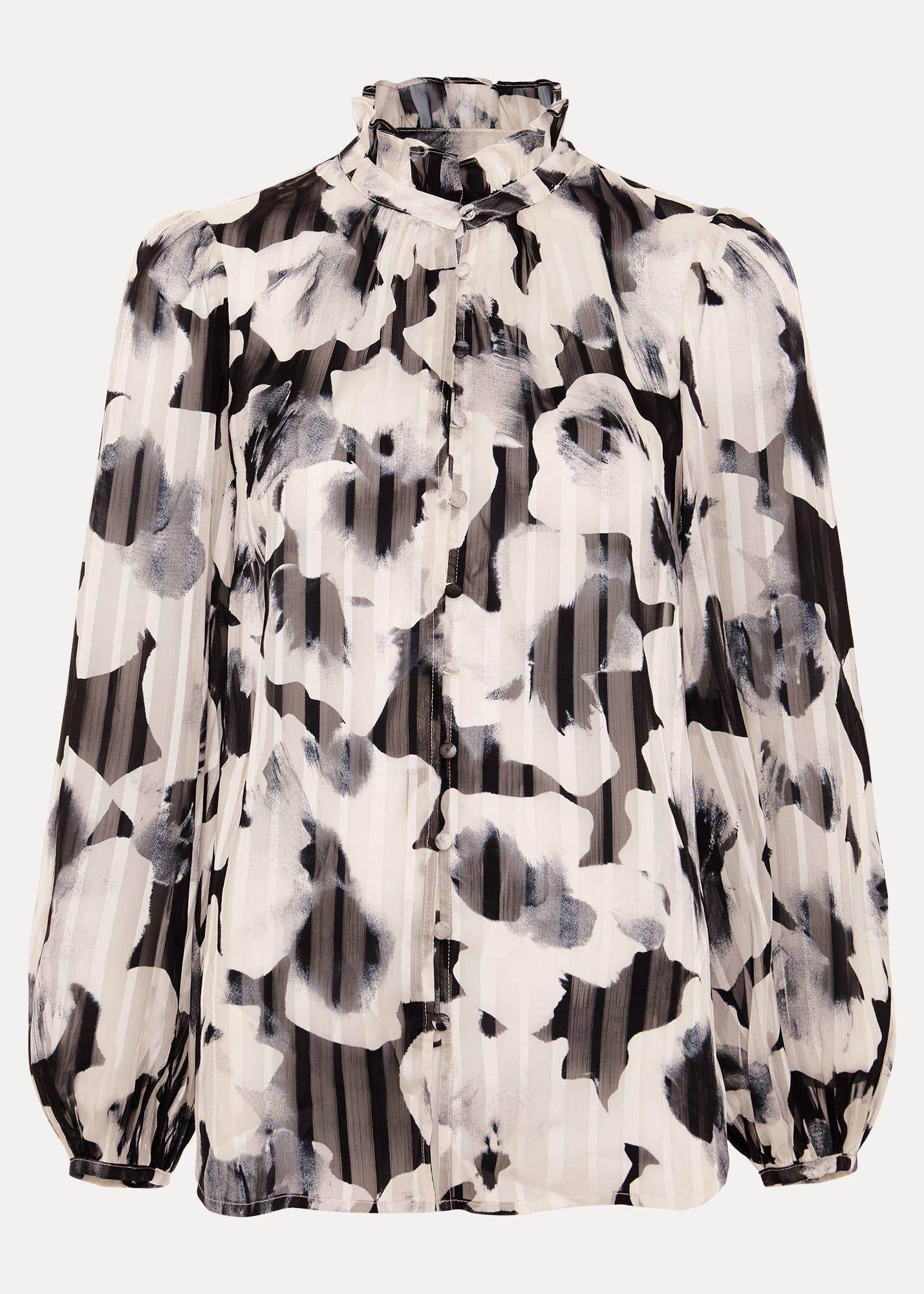 Feya Floral Print Blouse