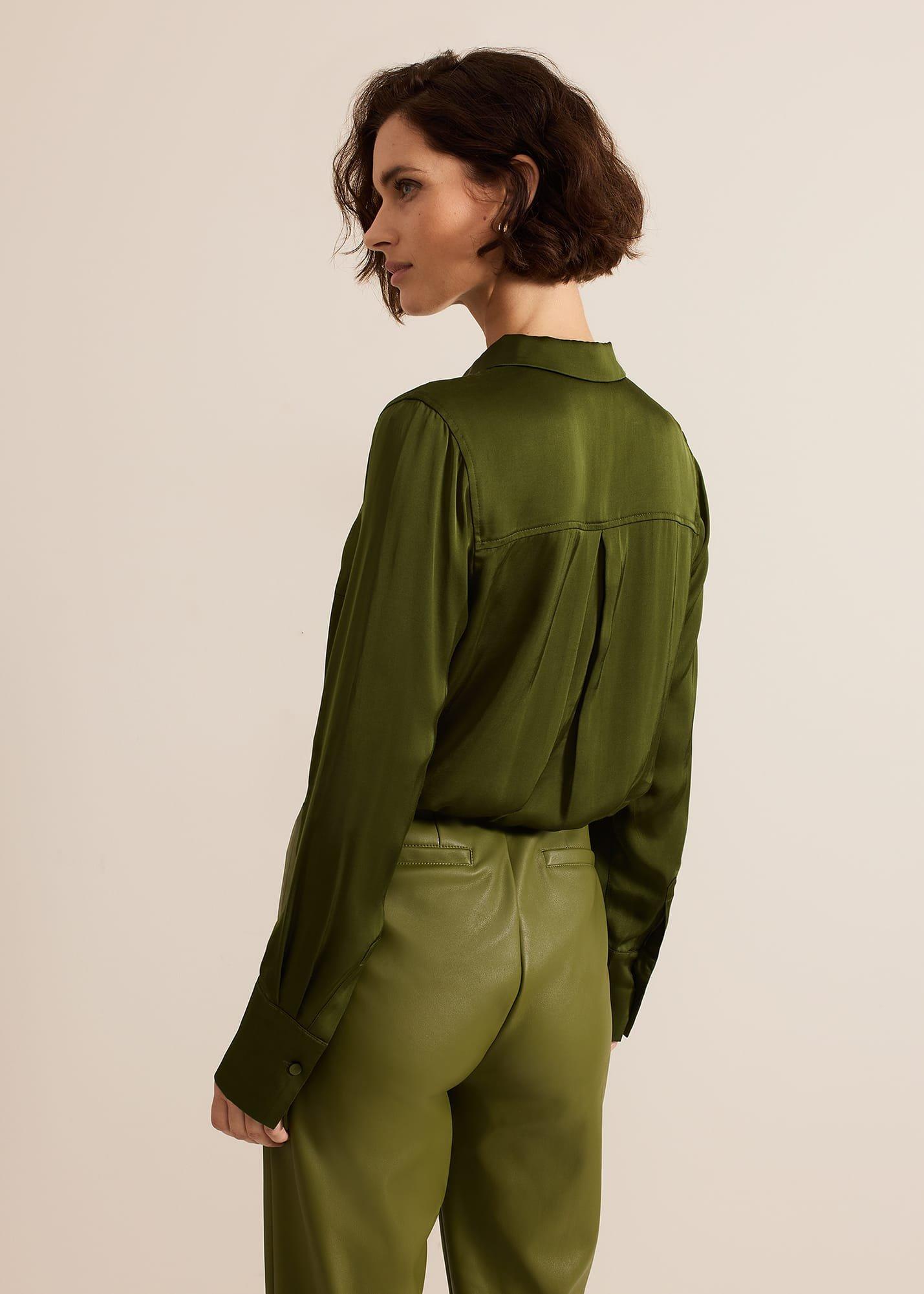 Novie Satin Shirt