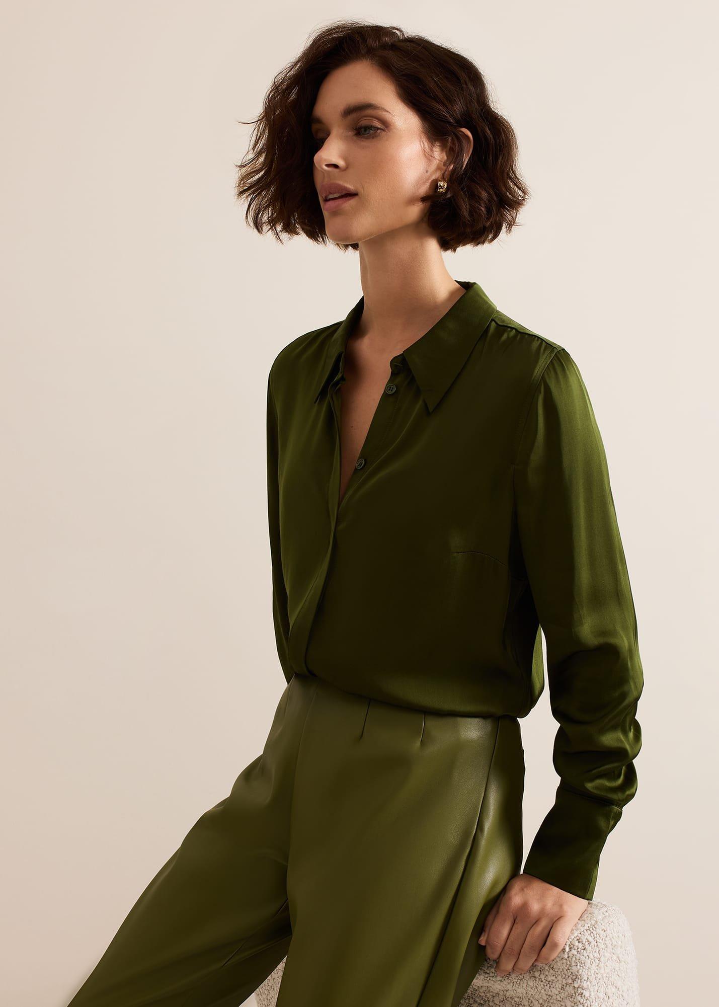 Novie Satin Shirt