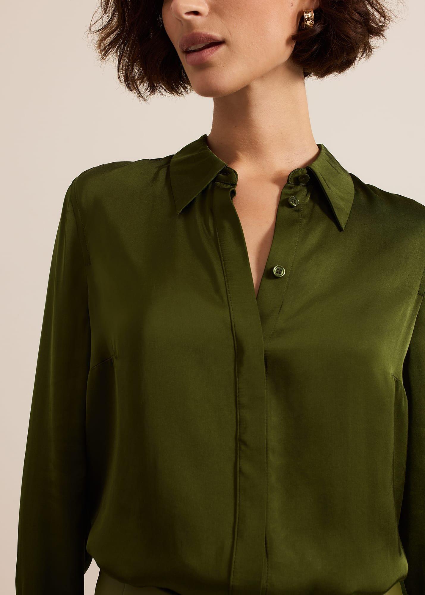 Novie Satin Shirt