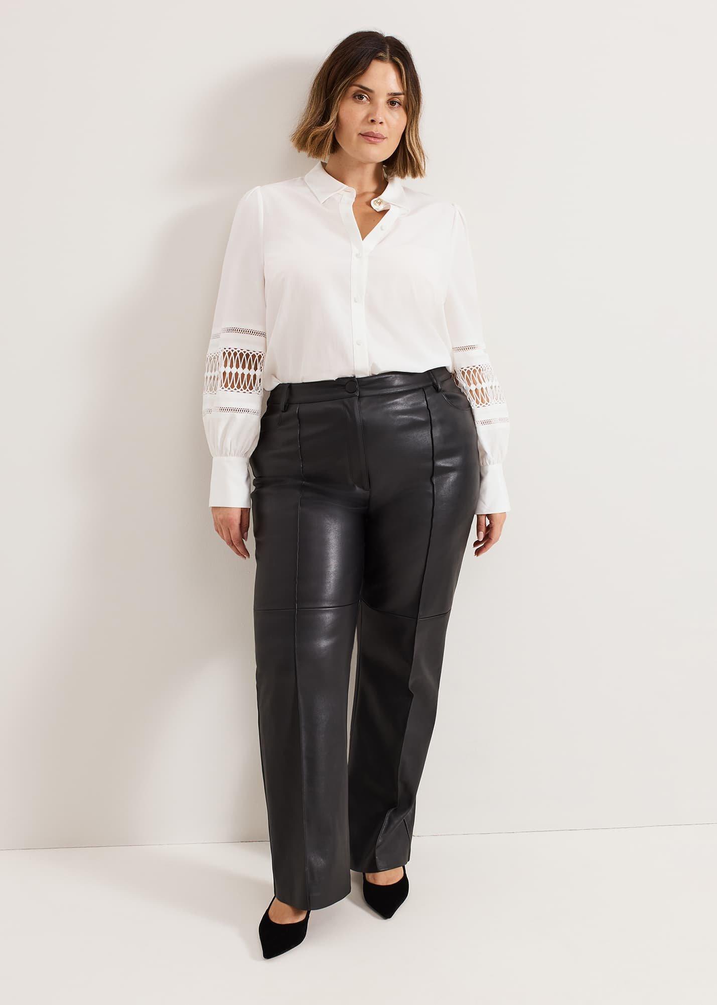 Emmelina White Broderie Shirt