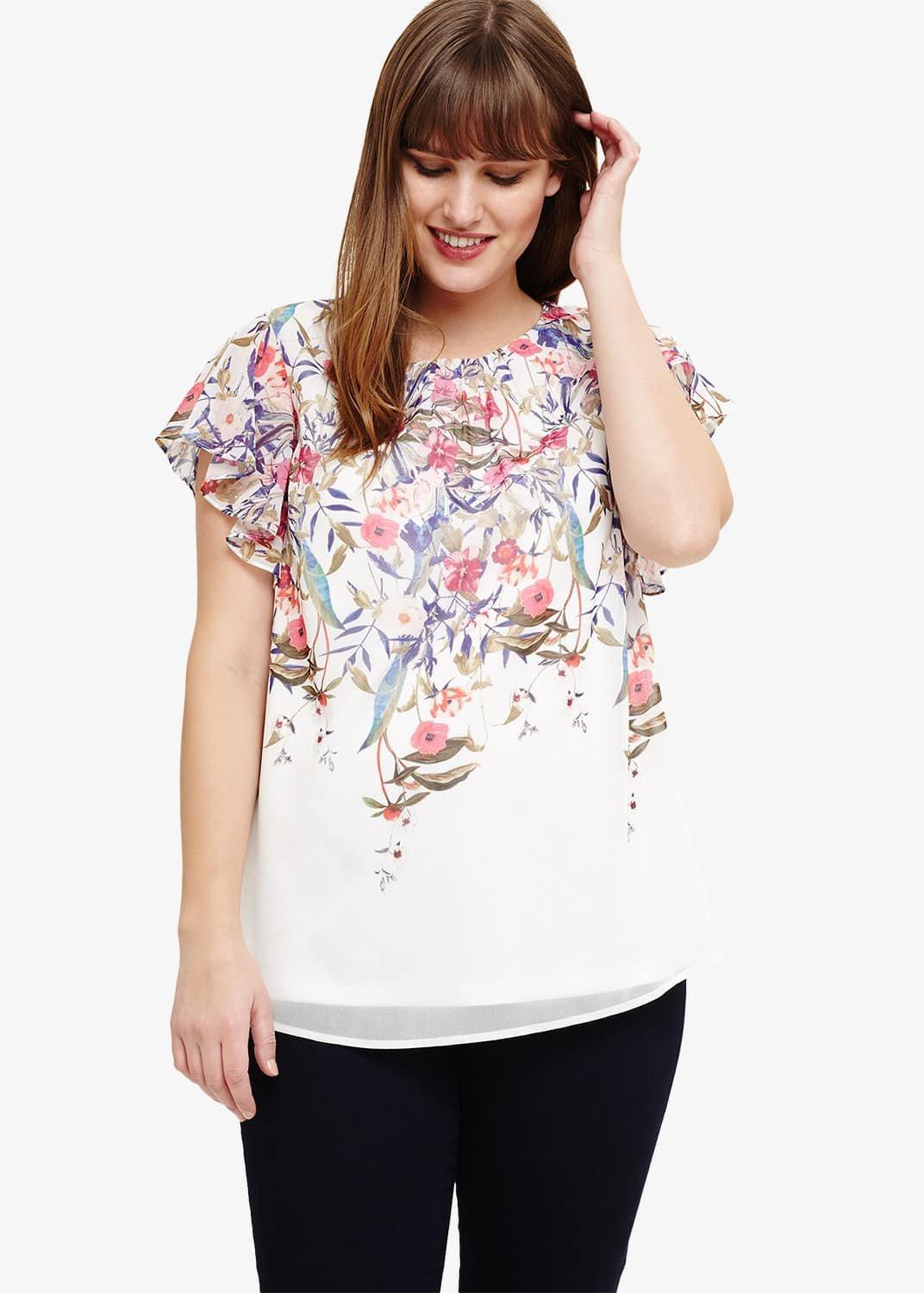 Patty Floral Top