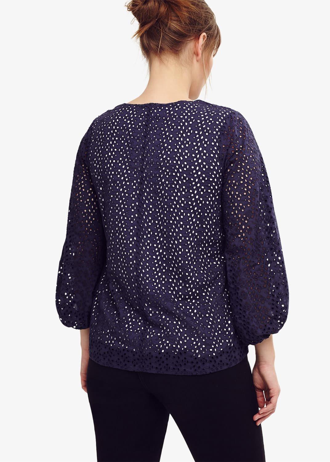 Kyra Broderie Top
