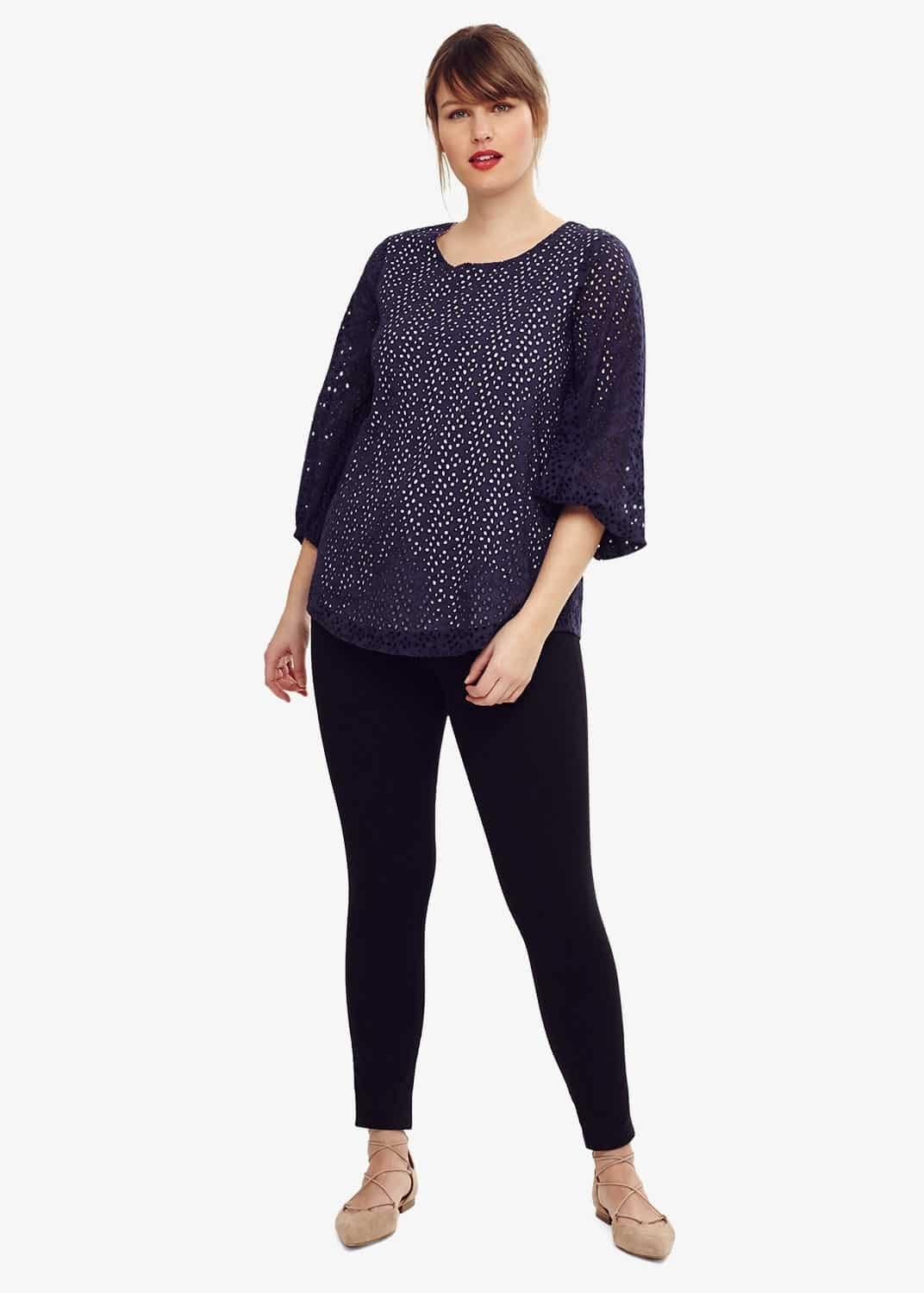 Kyra Broderie Top