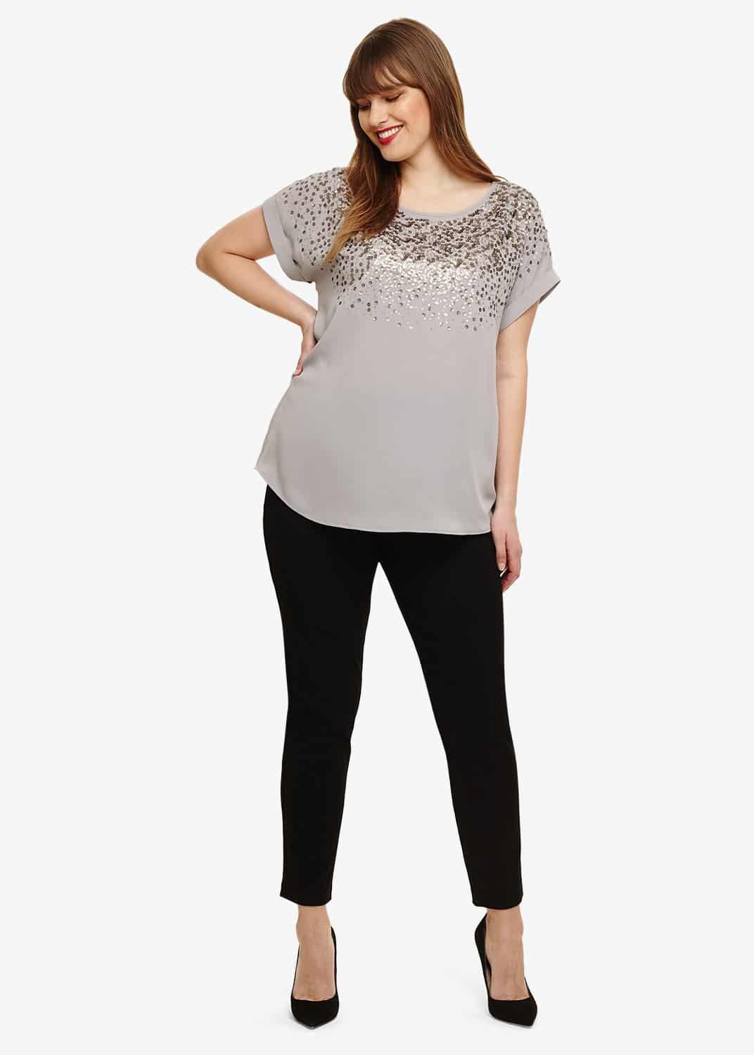 Odette Sequin Top