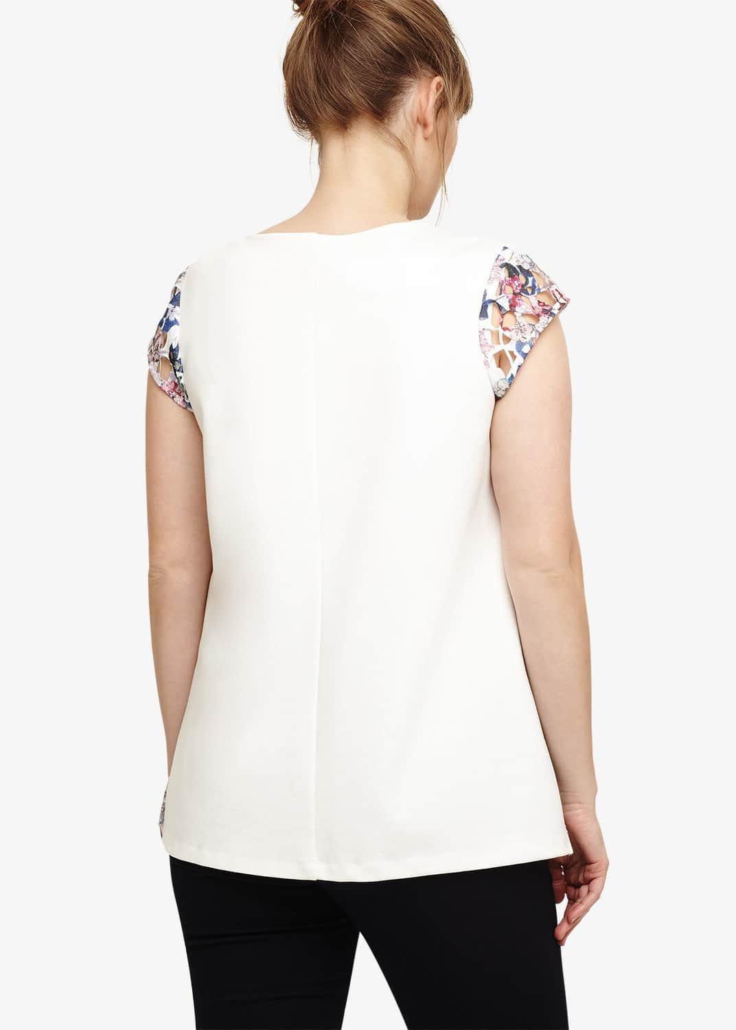 Sunny Printed Lace Top