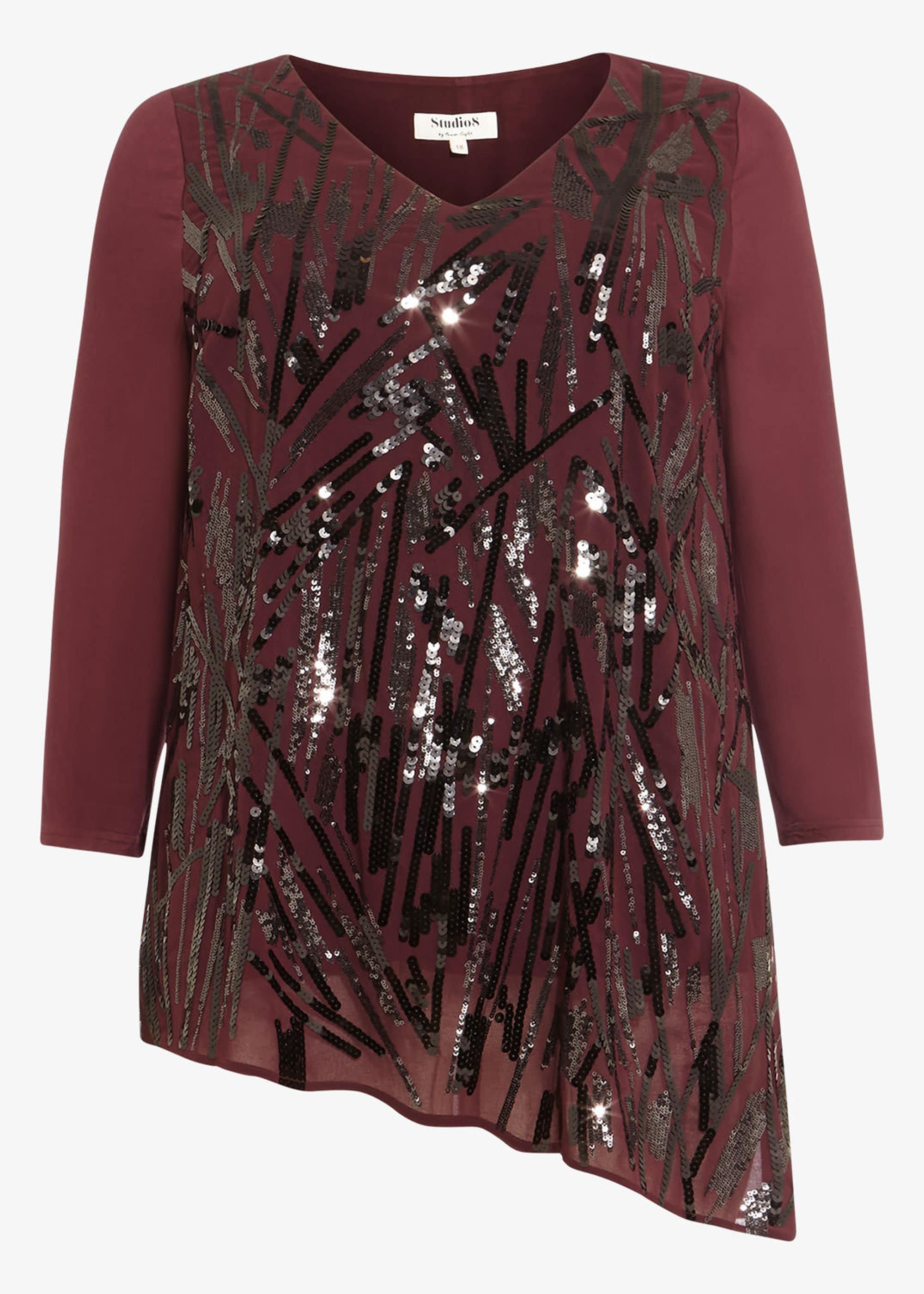Nadya Sequin Top