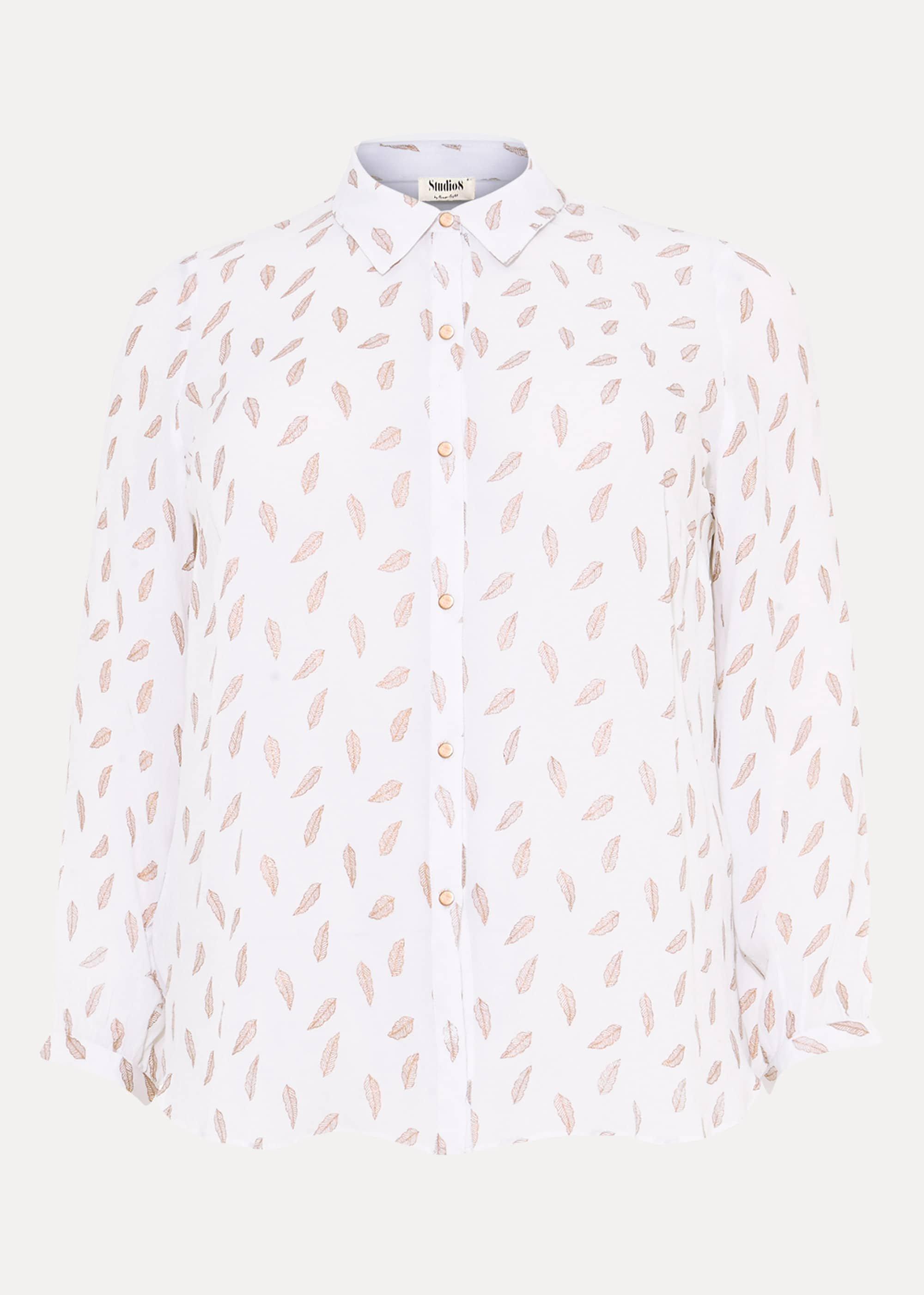 Etta Foil Print Top