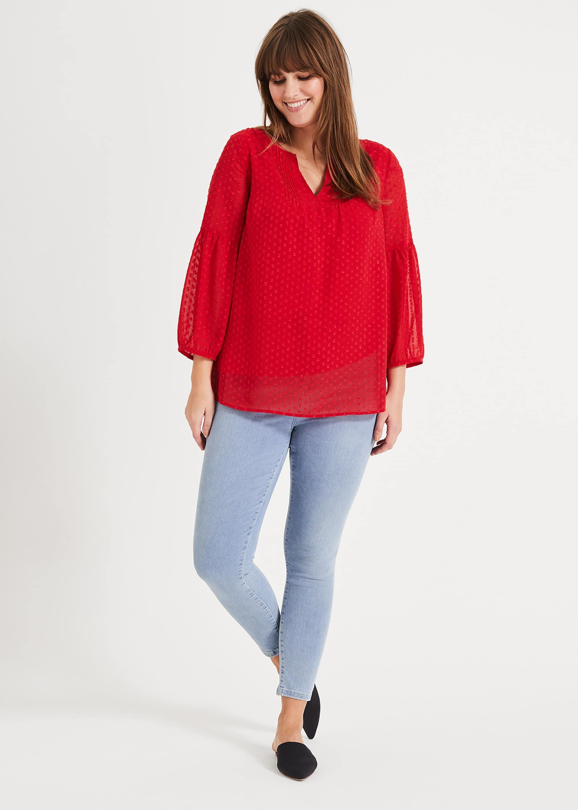 Maud Textured Top