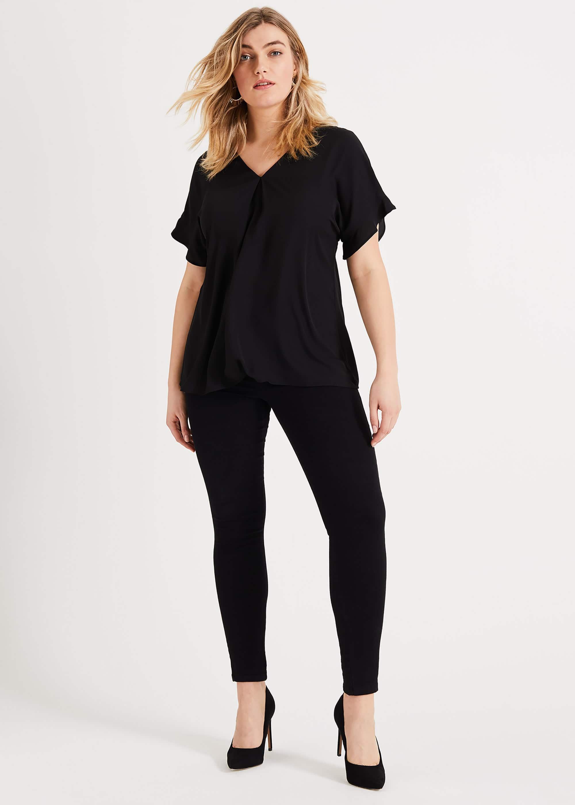 Wilhelmina V-Neck Top