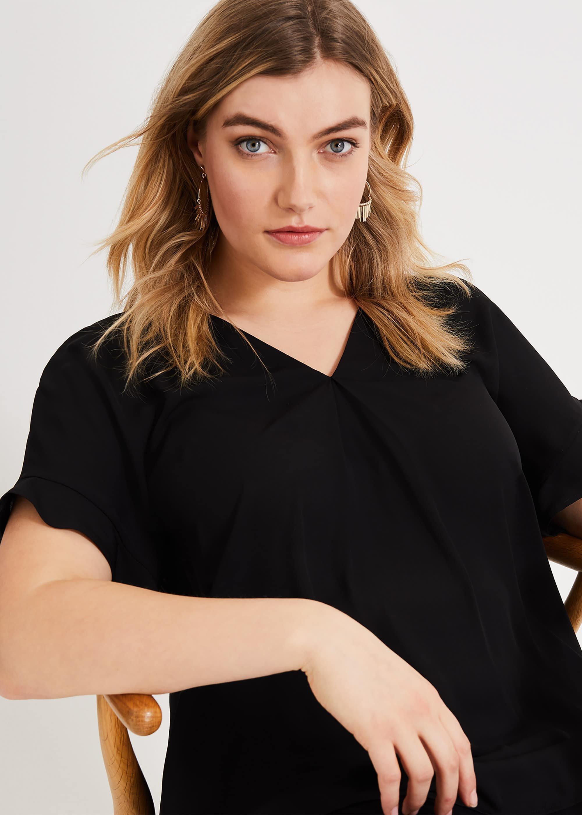 Wilhelmina V-Neck Top
