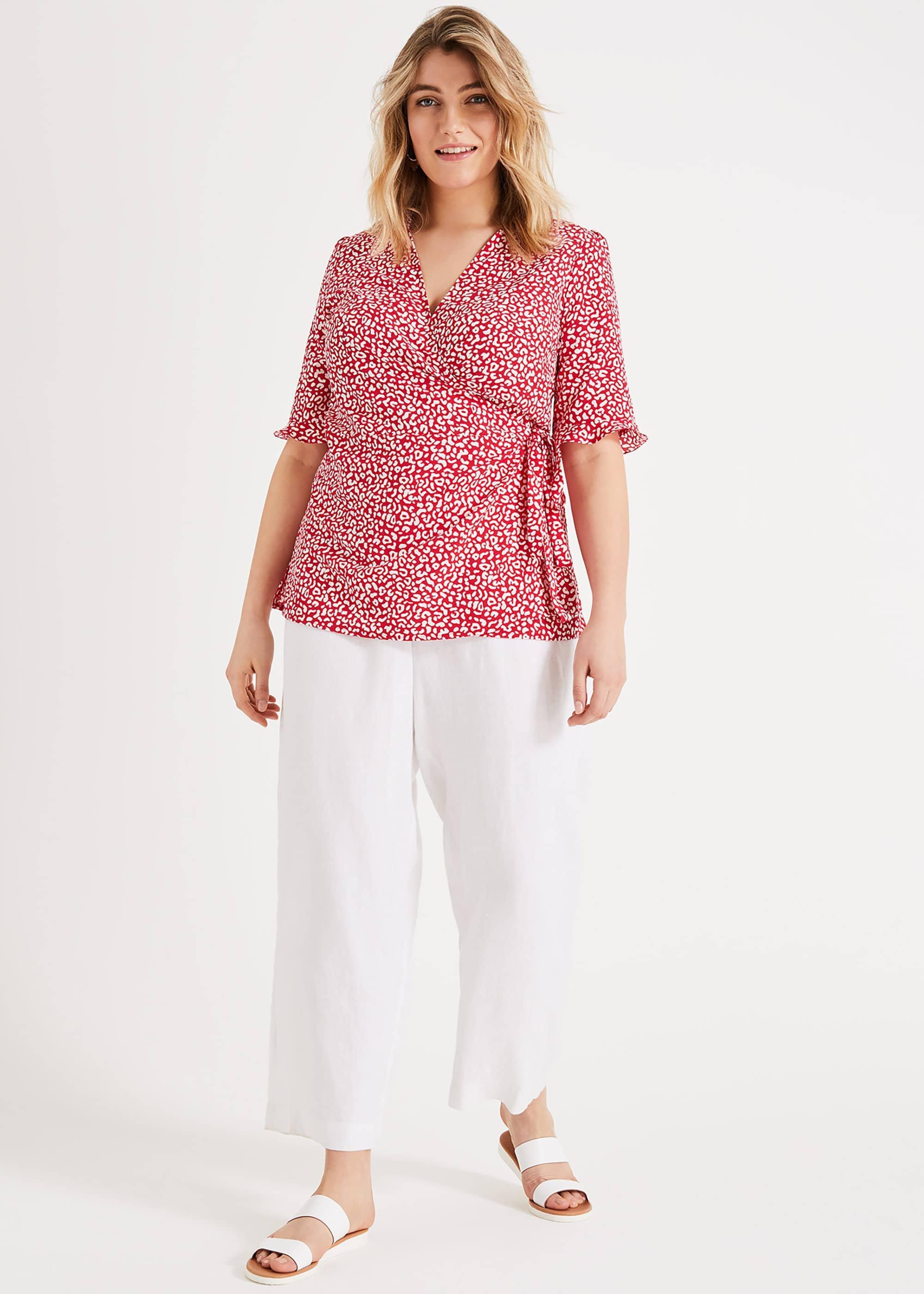 Logan Wrap Top