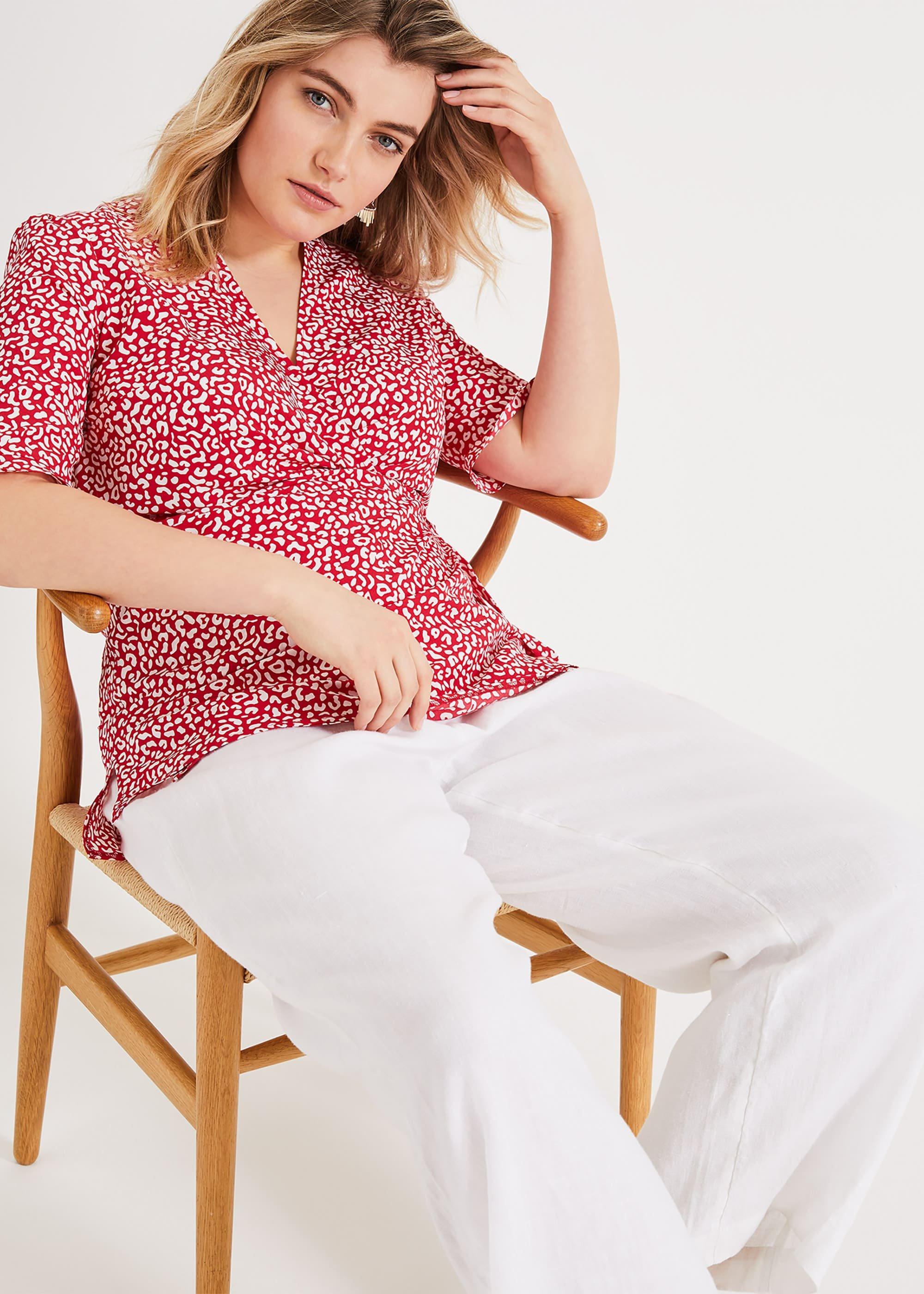 Logan Wrap Top