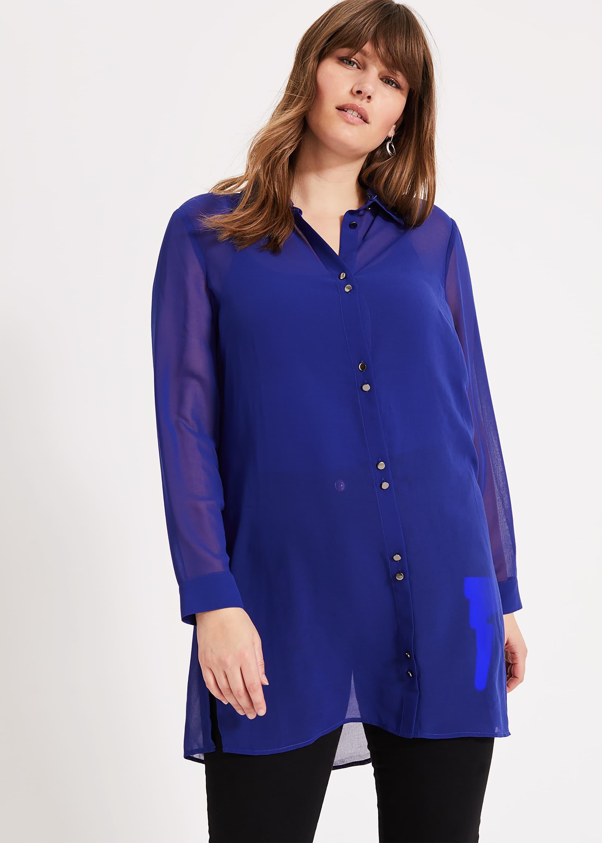 Frankie Studded Collar Shirt