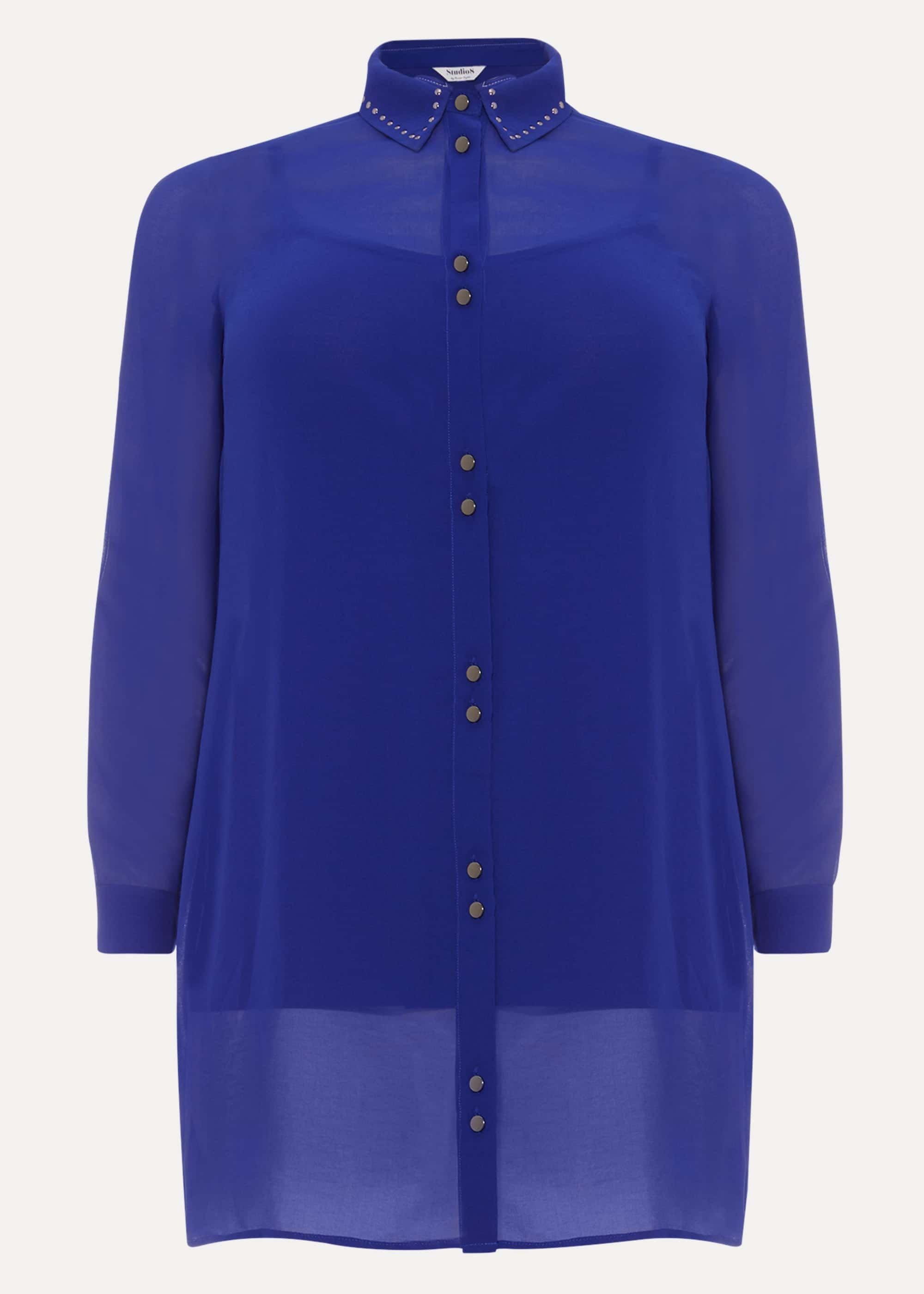 Frankie Studded Collar Shirt