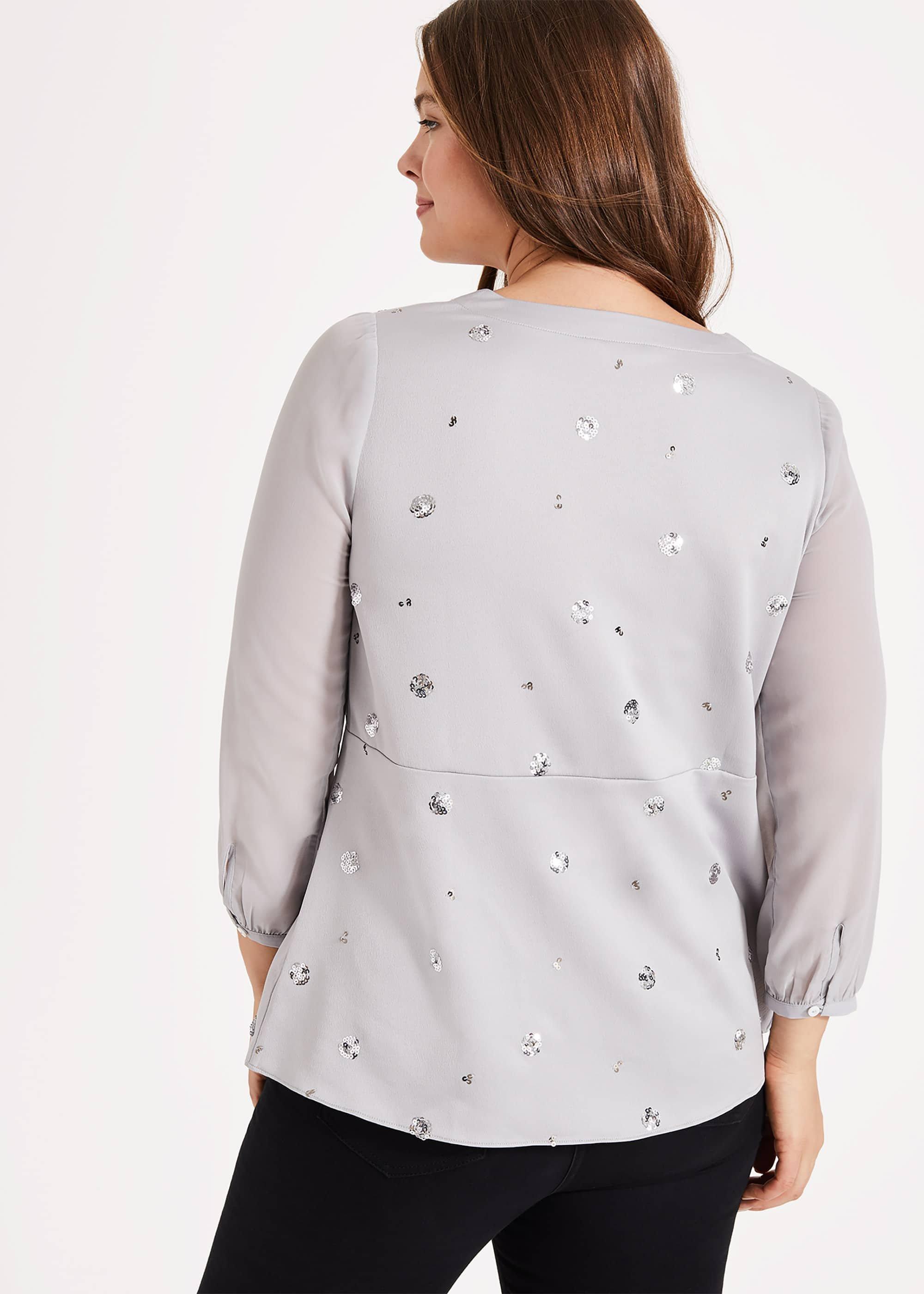 Ayla Sparkle Sequin Top