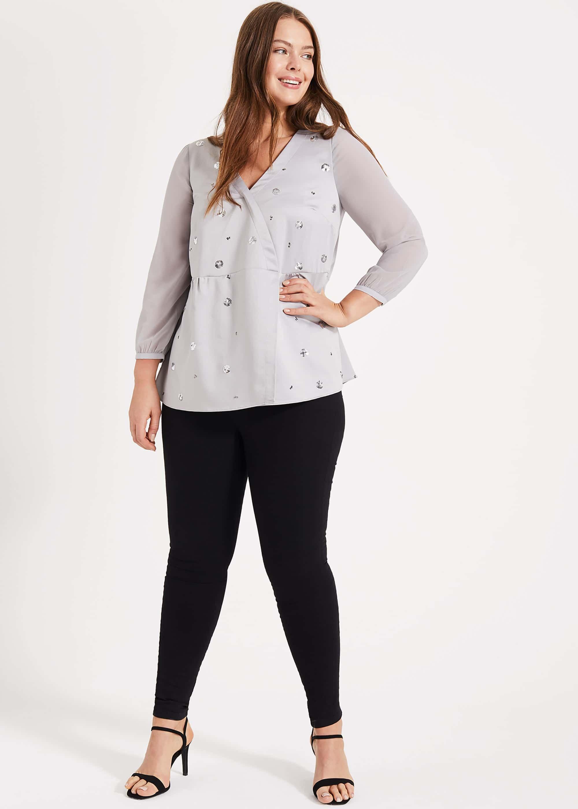 Ayla Sparkle Sequin Top