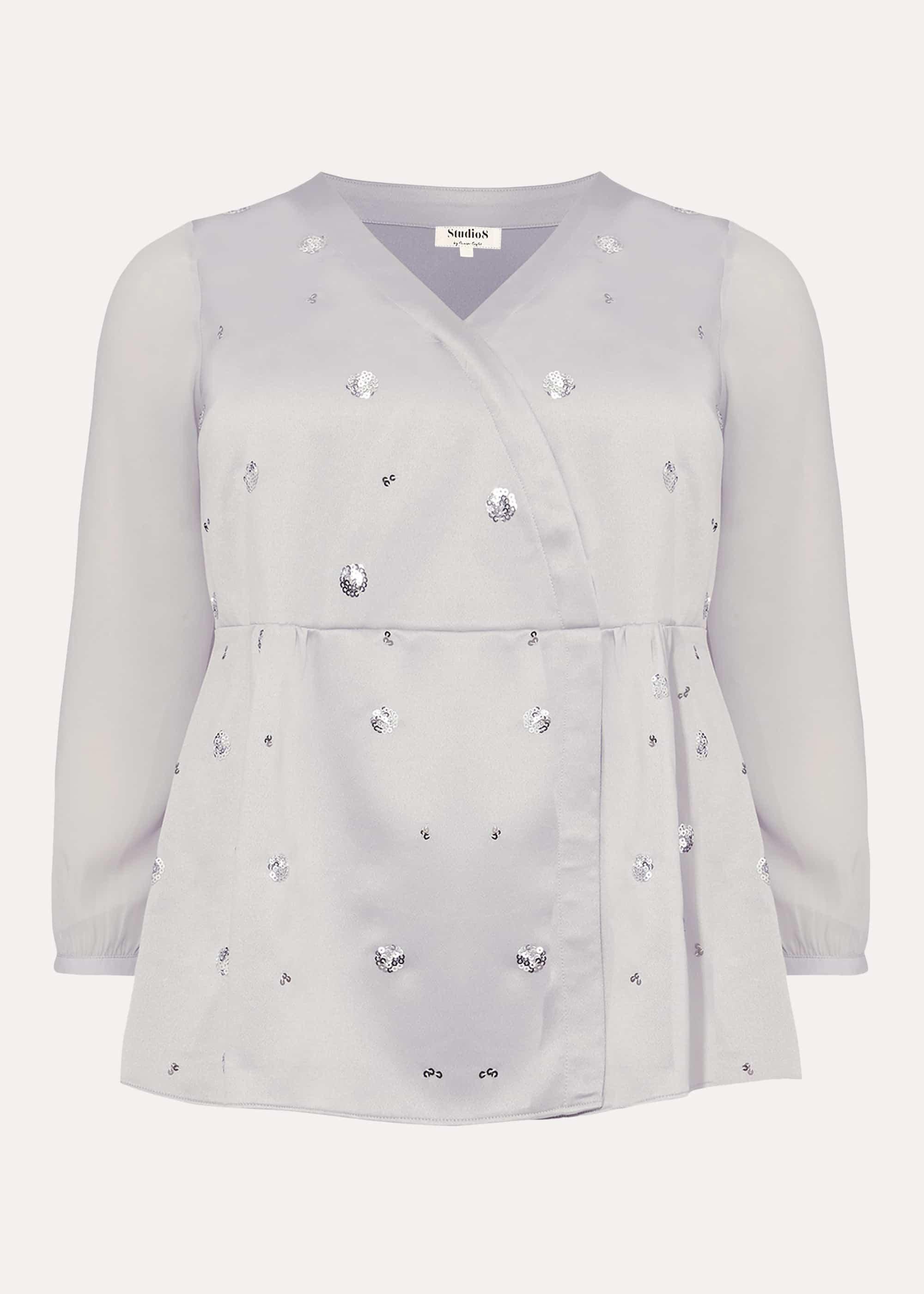 Ayla Sparkle Sequin Top