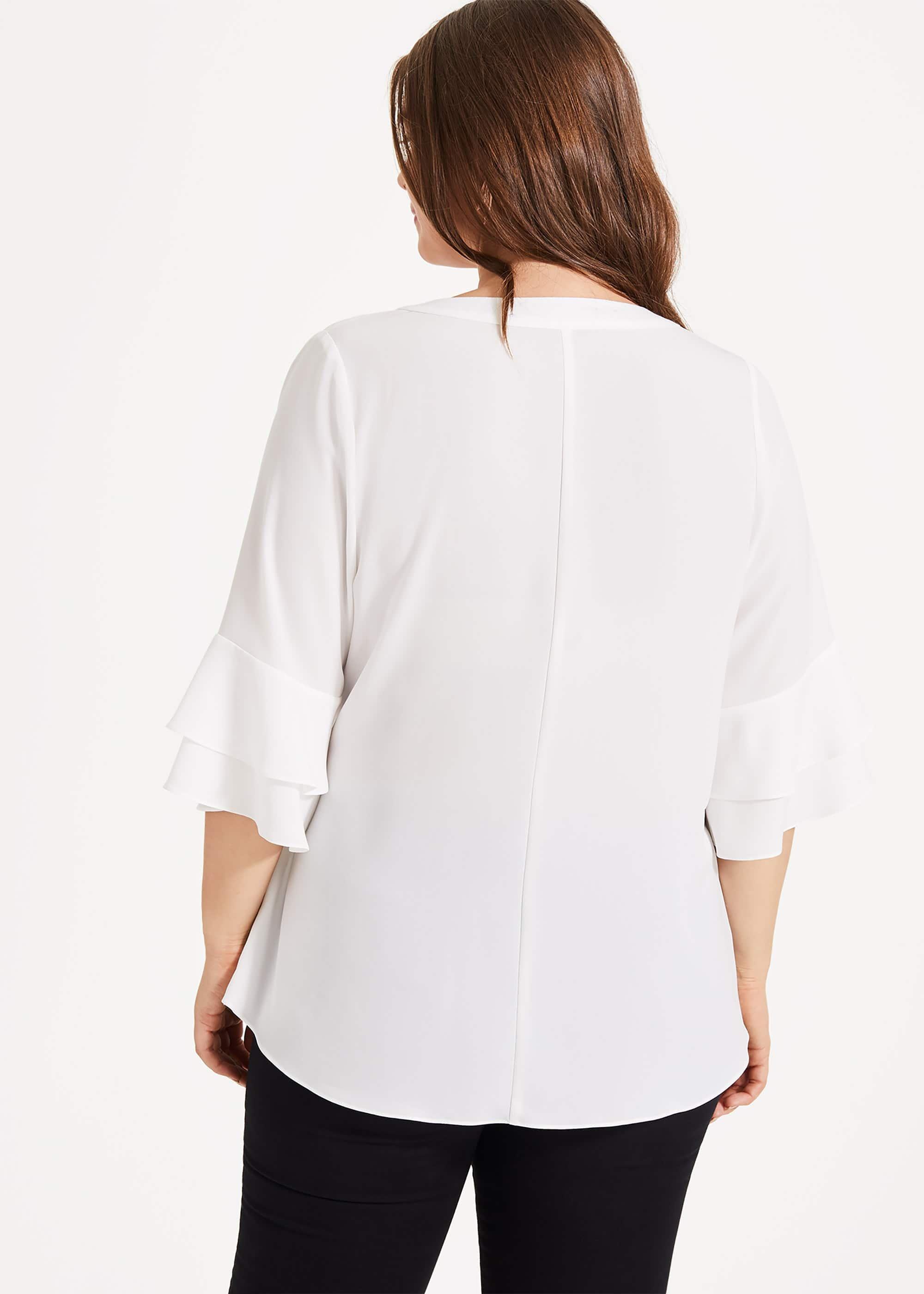 Wilfred Fluted Sleeve Top