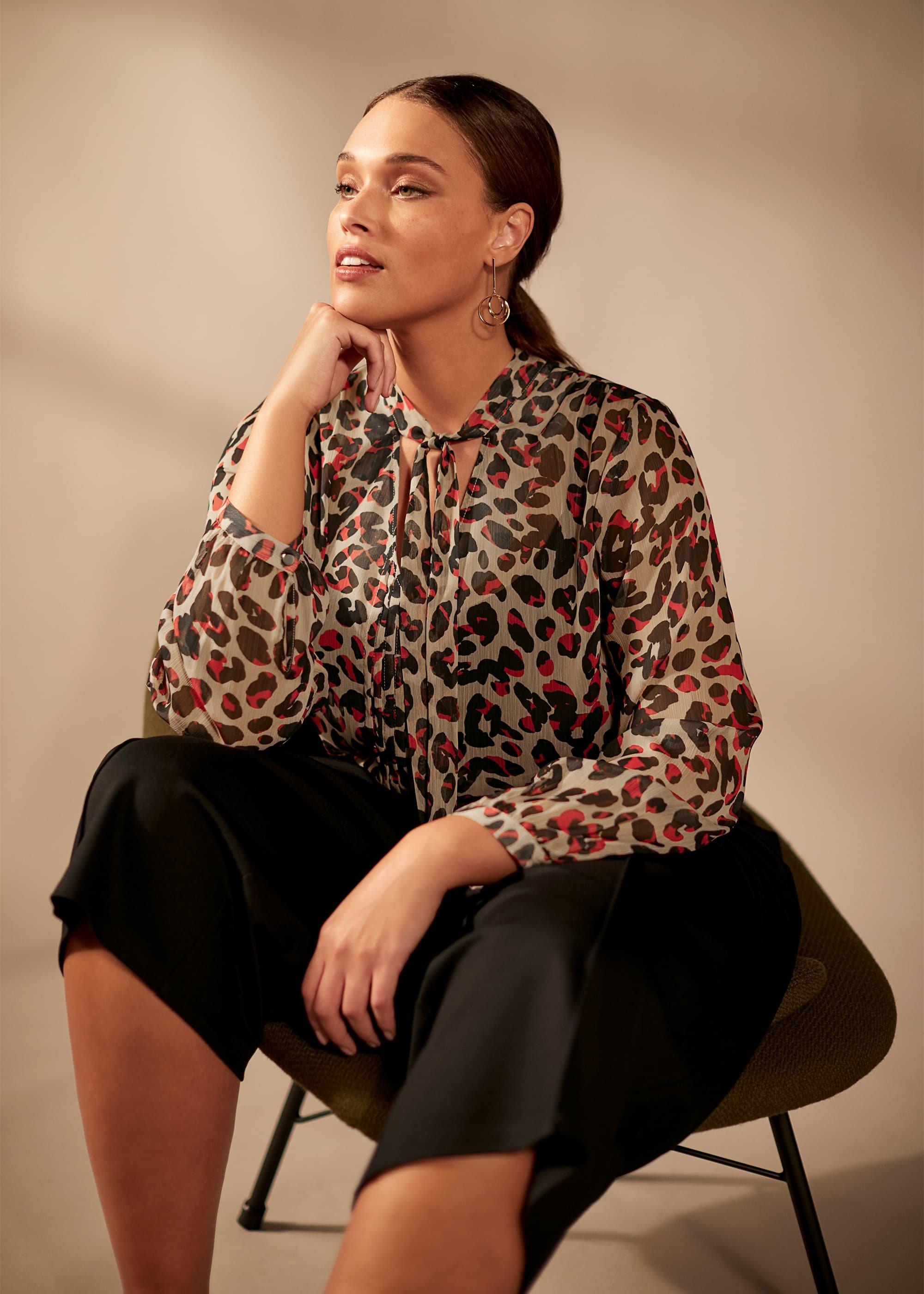 Chloe Leopard Top