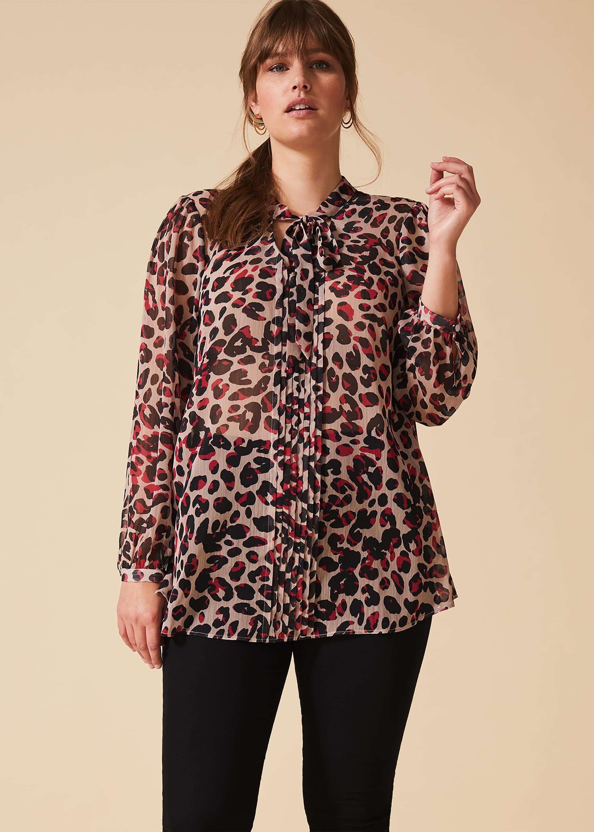 Chloe Leopard Top
