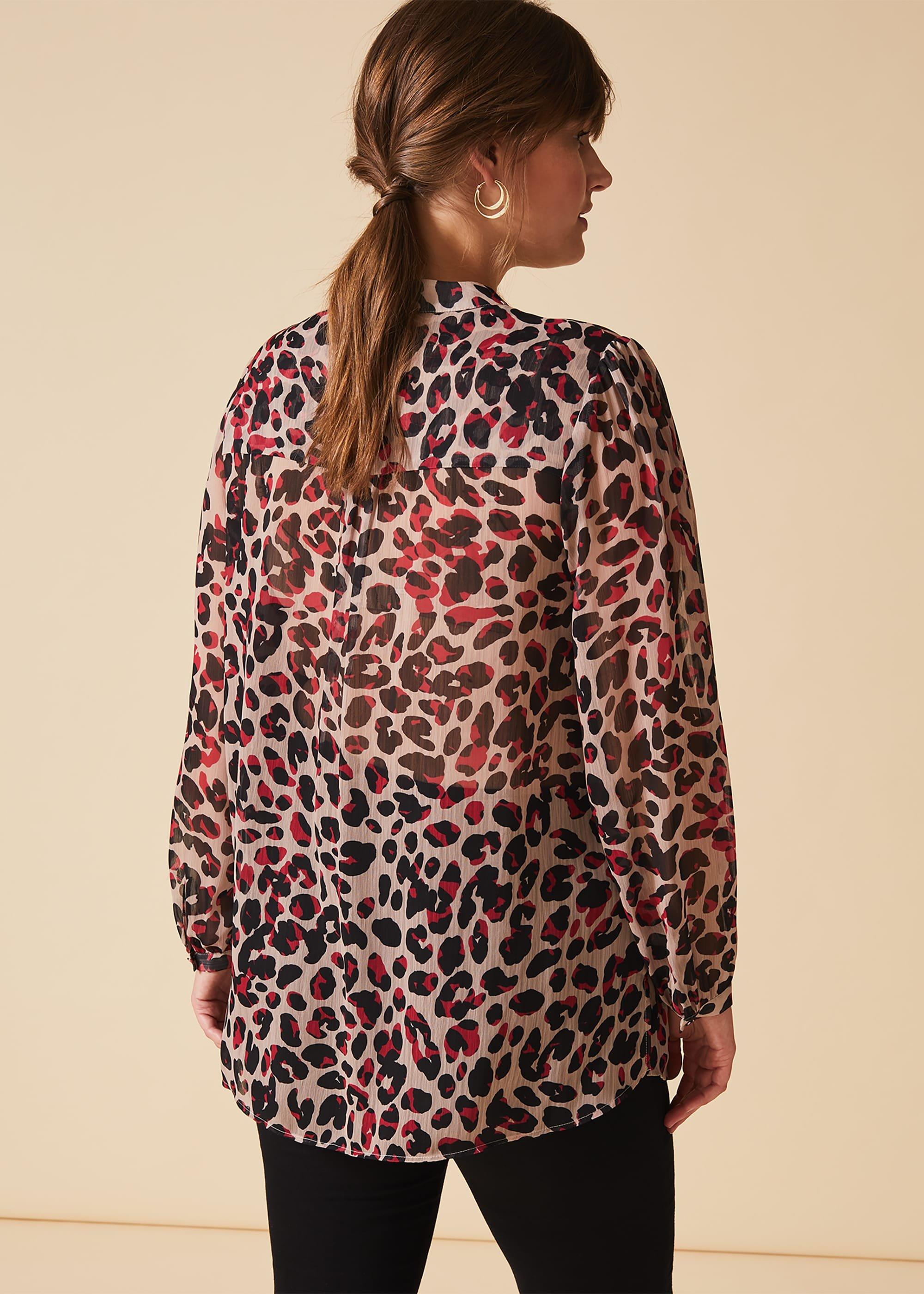 Chloe Leopard Top