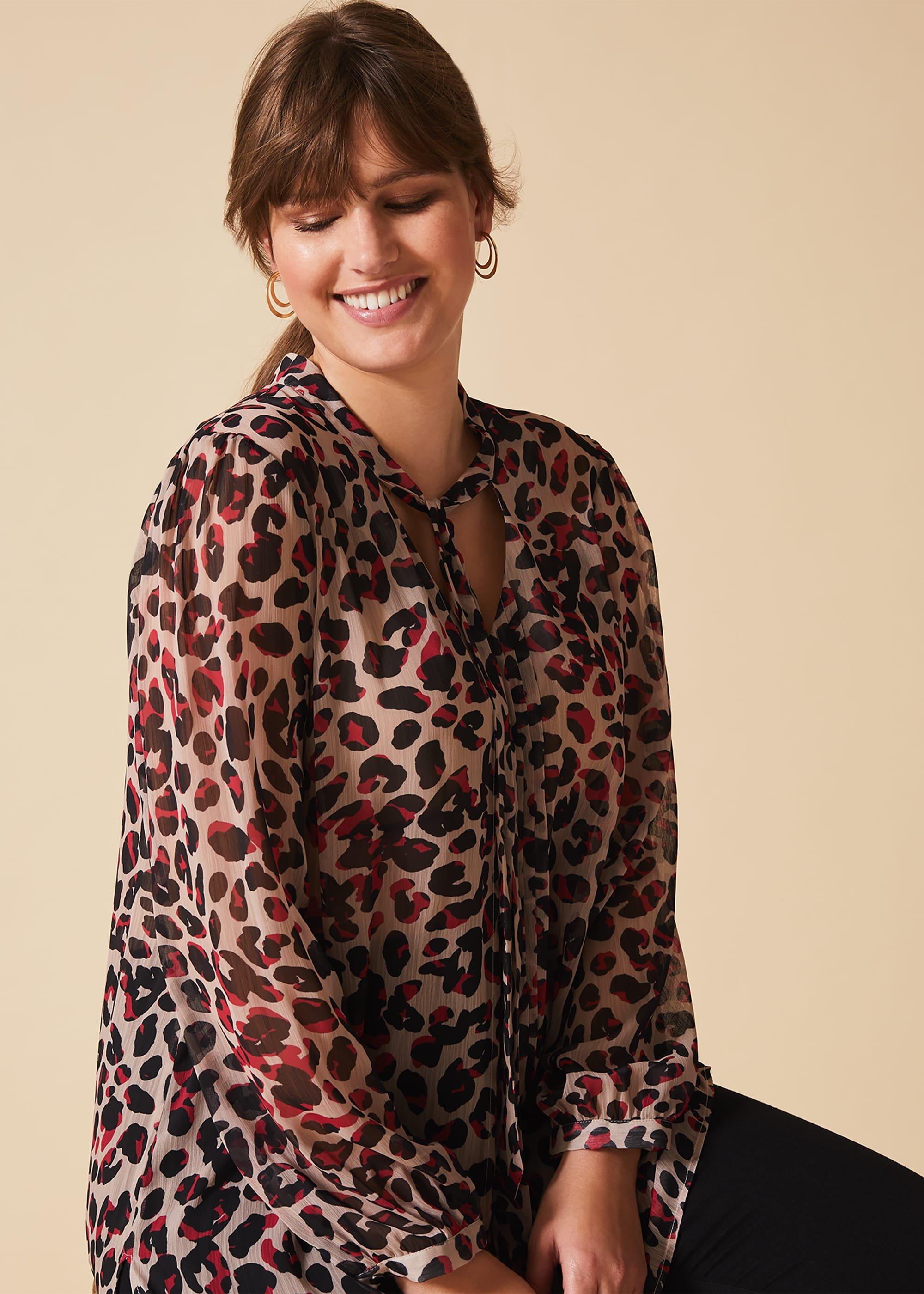 Chloe Leopard Top