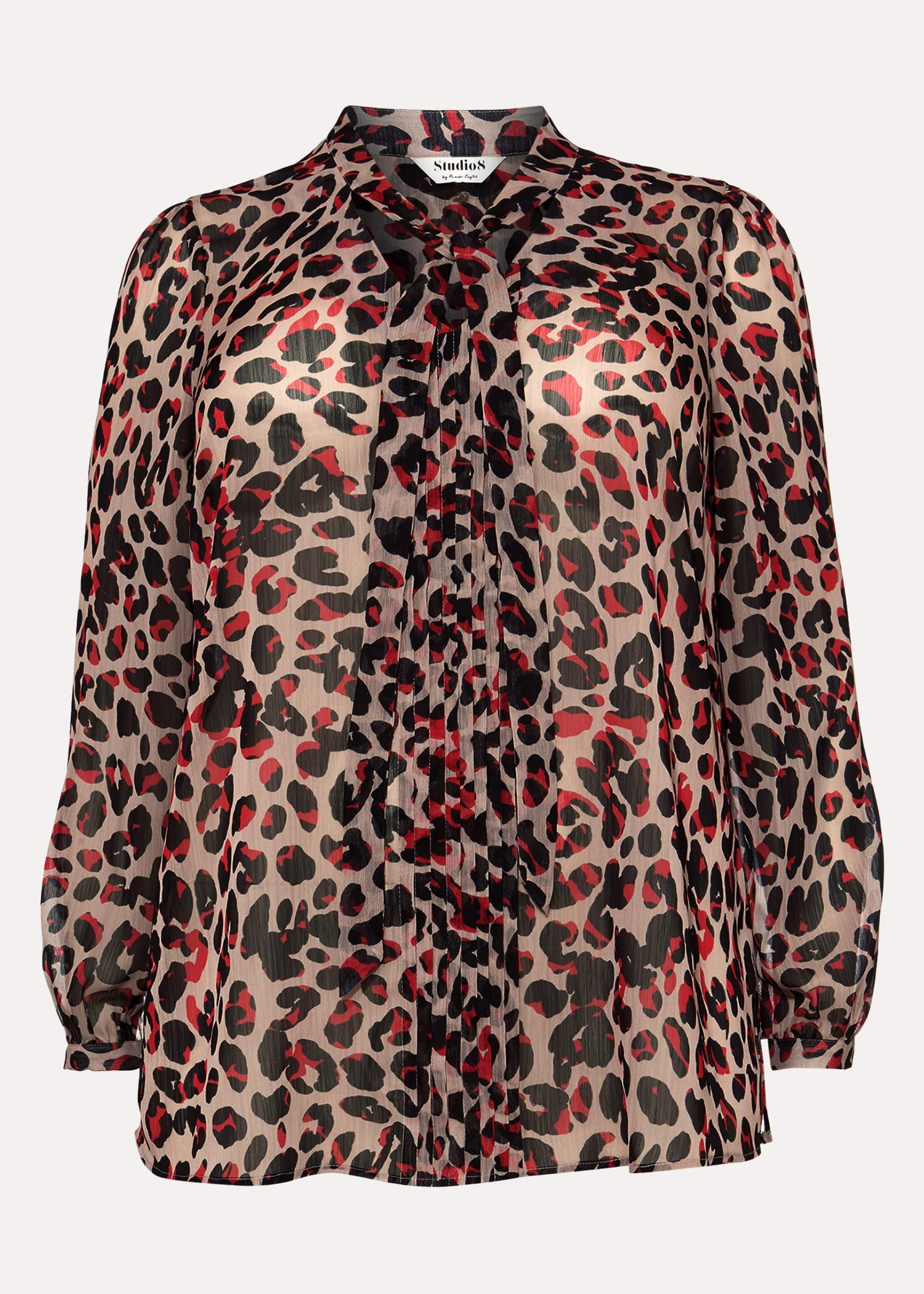 Chloe Leopard Top