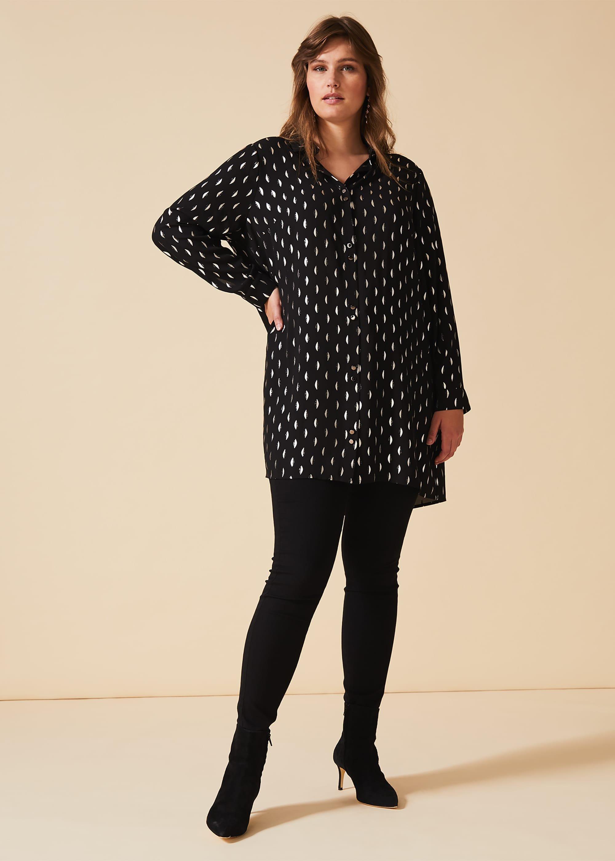 Ashley Foil Shirt
