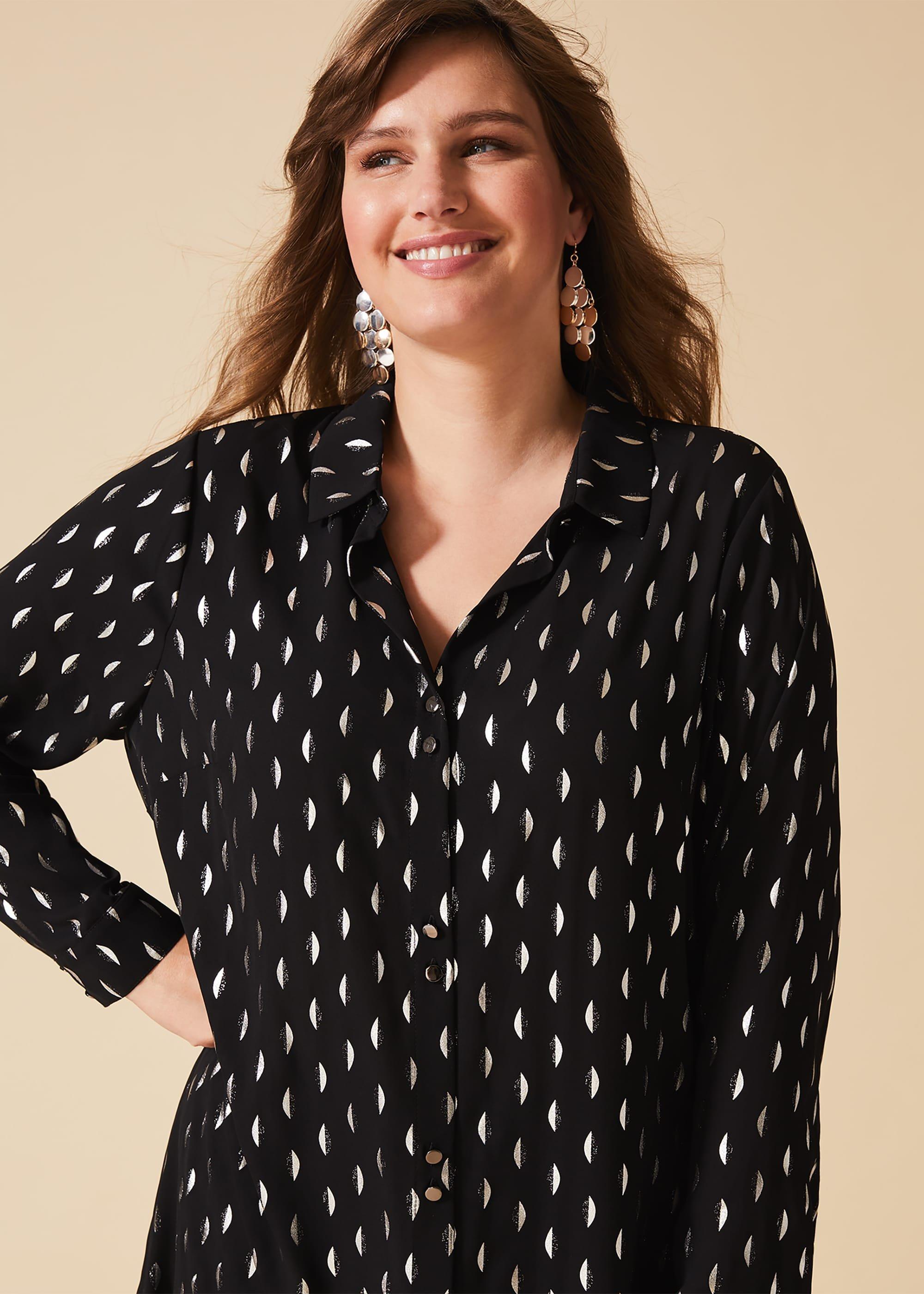 Ashley Foil Shirt